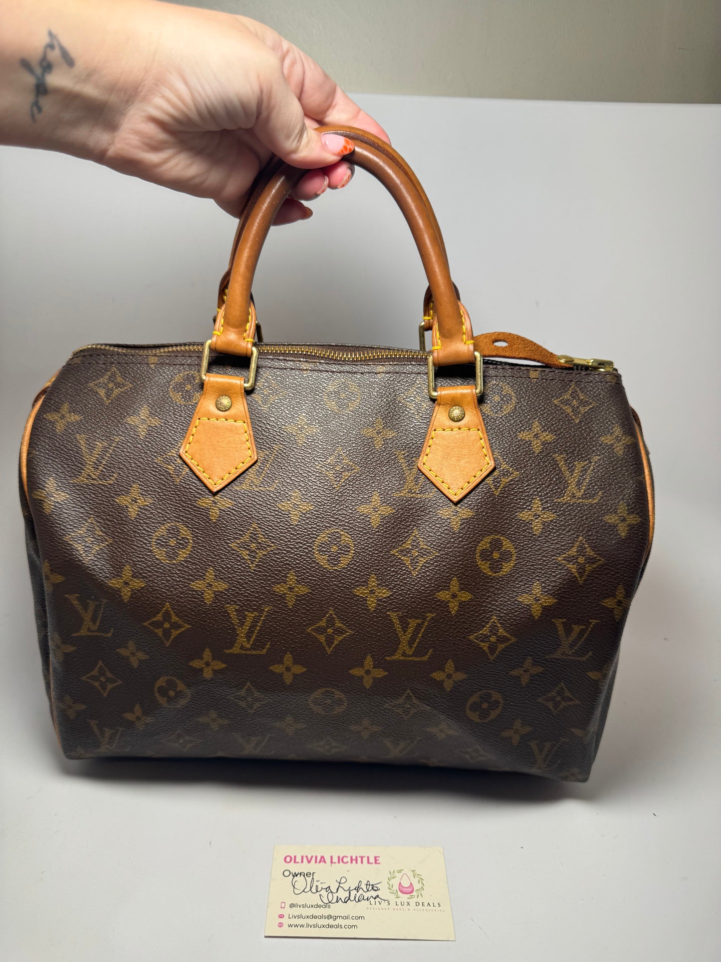 Louis Vuitton Speedy 30 Monogram Made in France