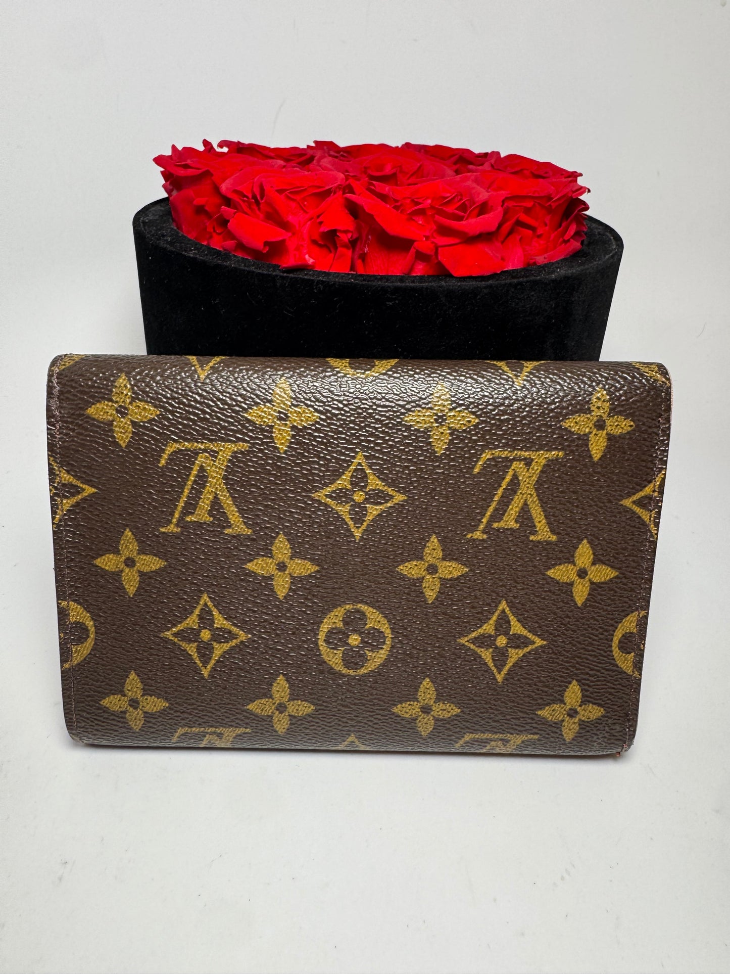 Louis Vuitton Porte Tressor Etui Papier Monogram Slim Snap Wallet, January 2001 in France