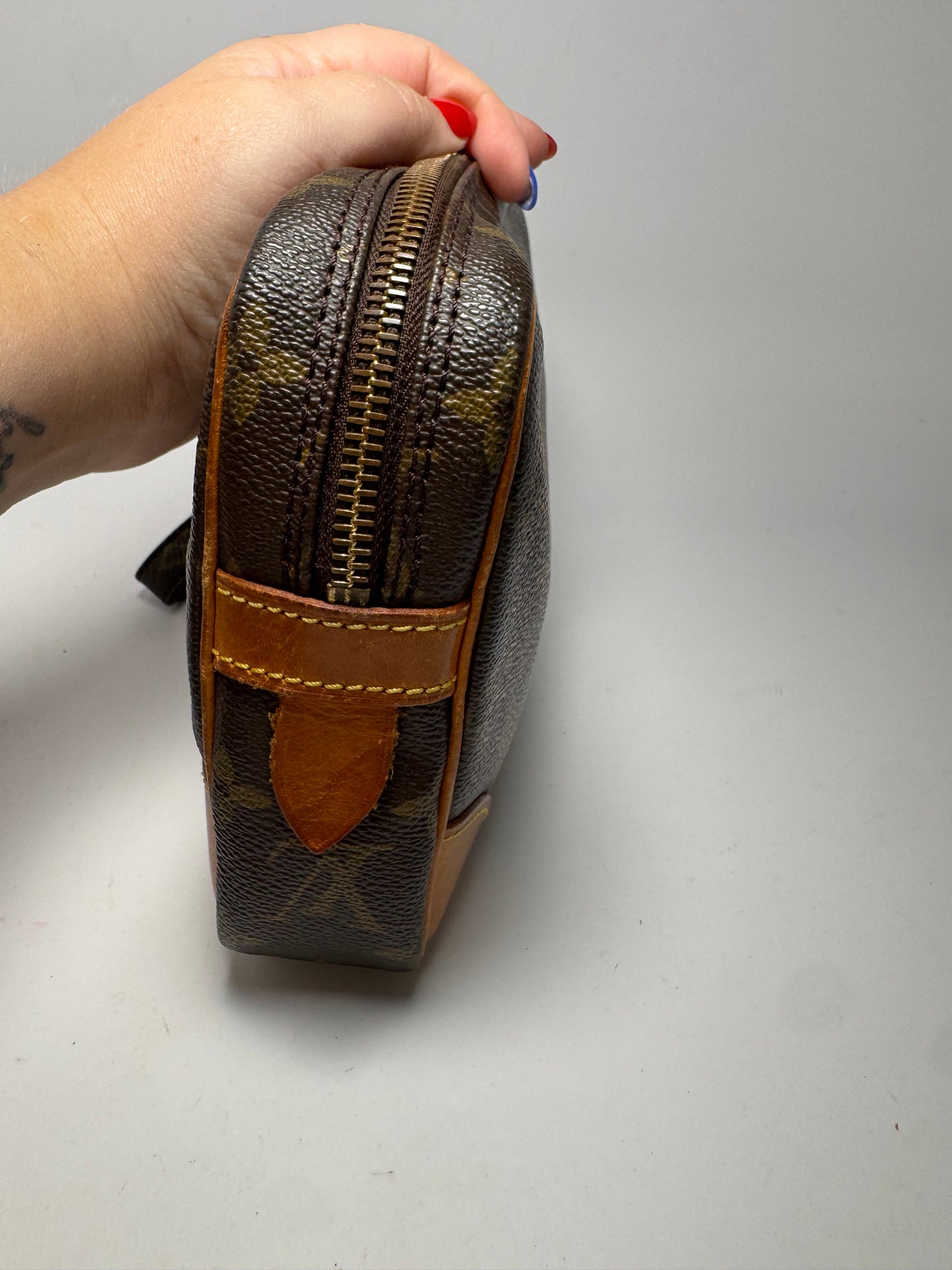 Louis Vuitton Marly Draggone Clutch/Wristlet in Monogram