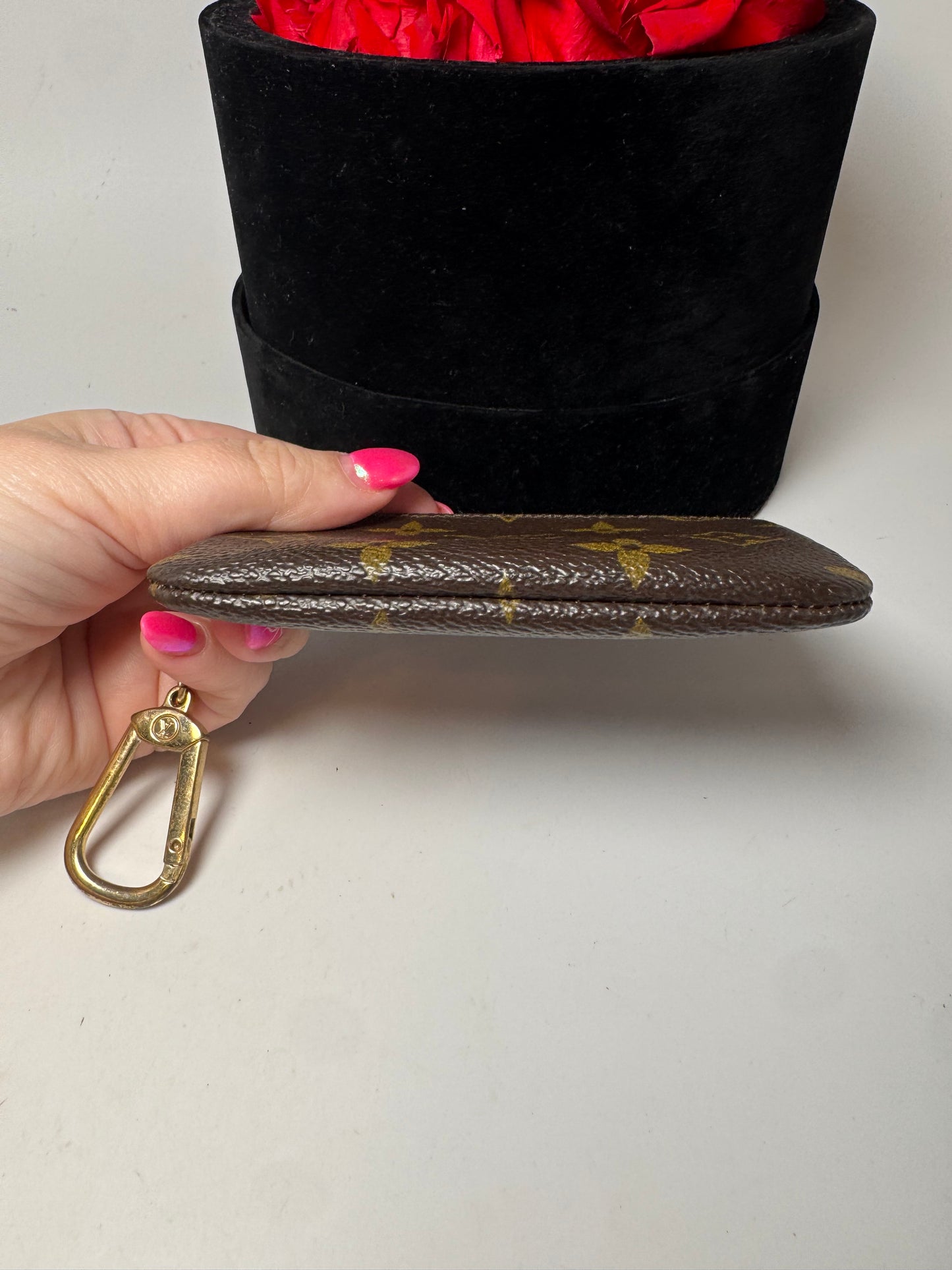 Louis Vuitton Key Cles/Key Pouch in Monogram