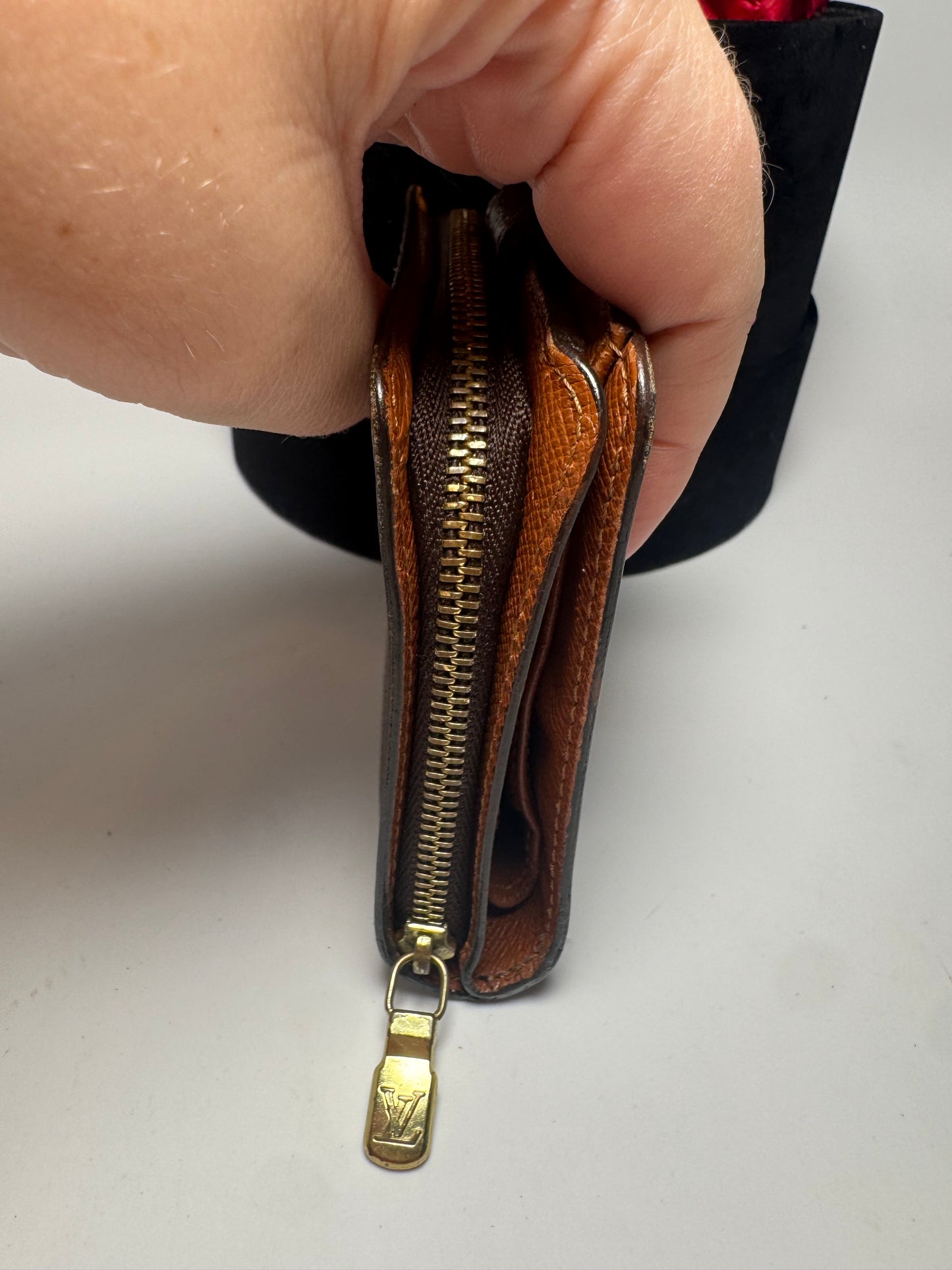 Louis Vuitton Monogram Zippy Compact Wallet