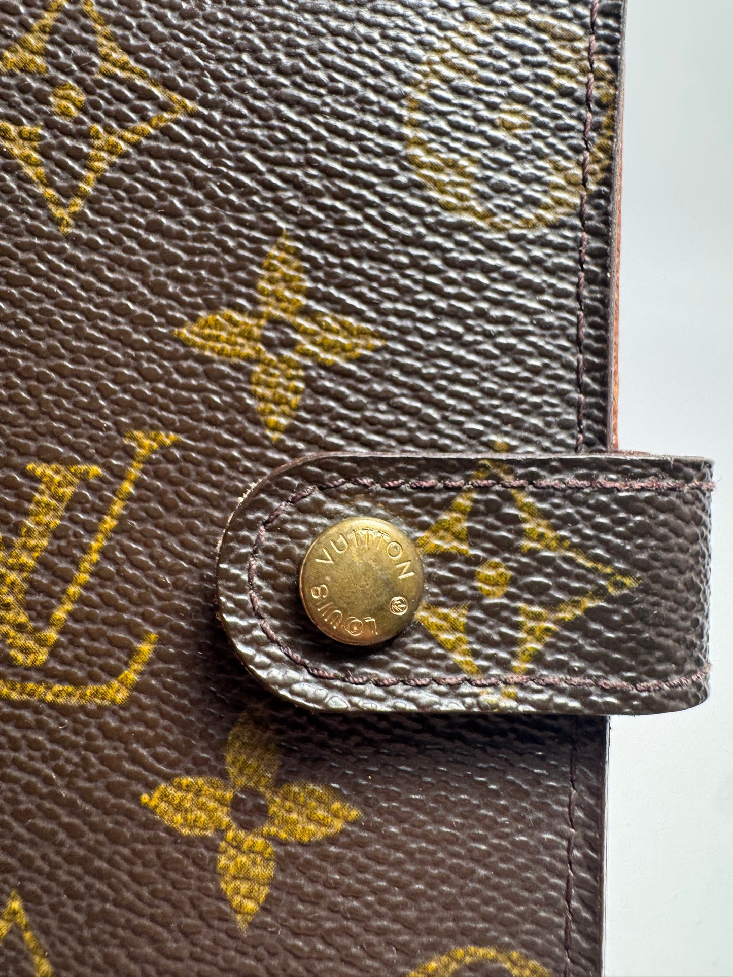 Louis Vuitton Monogram Agenda PM Planner/Passport Holder- Made in Spain June 1999