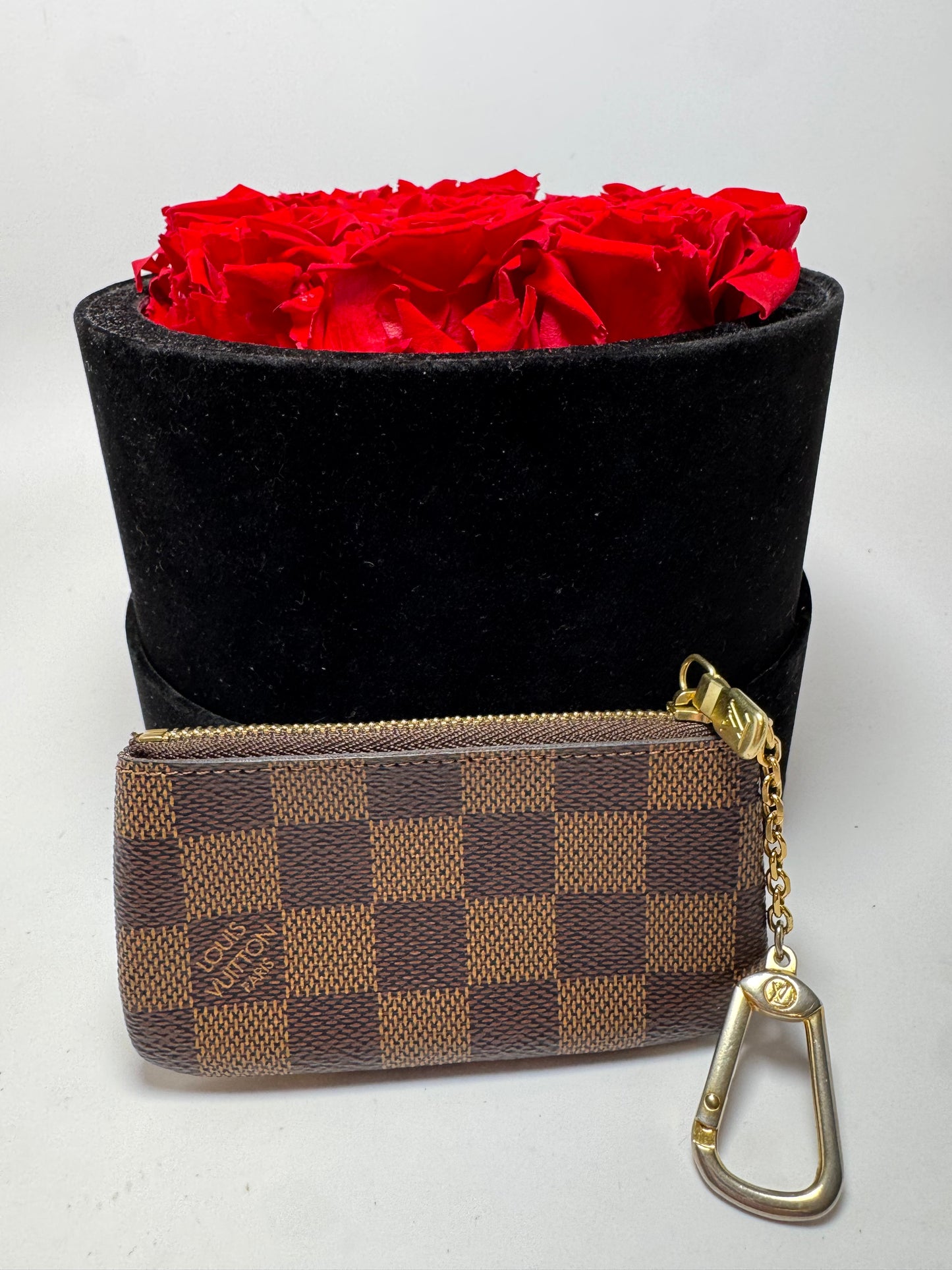 Louis Vuitton Damier Ebene Key Cles/Key Pouch