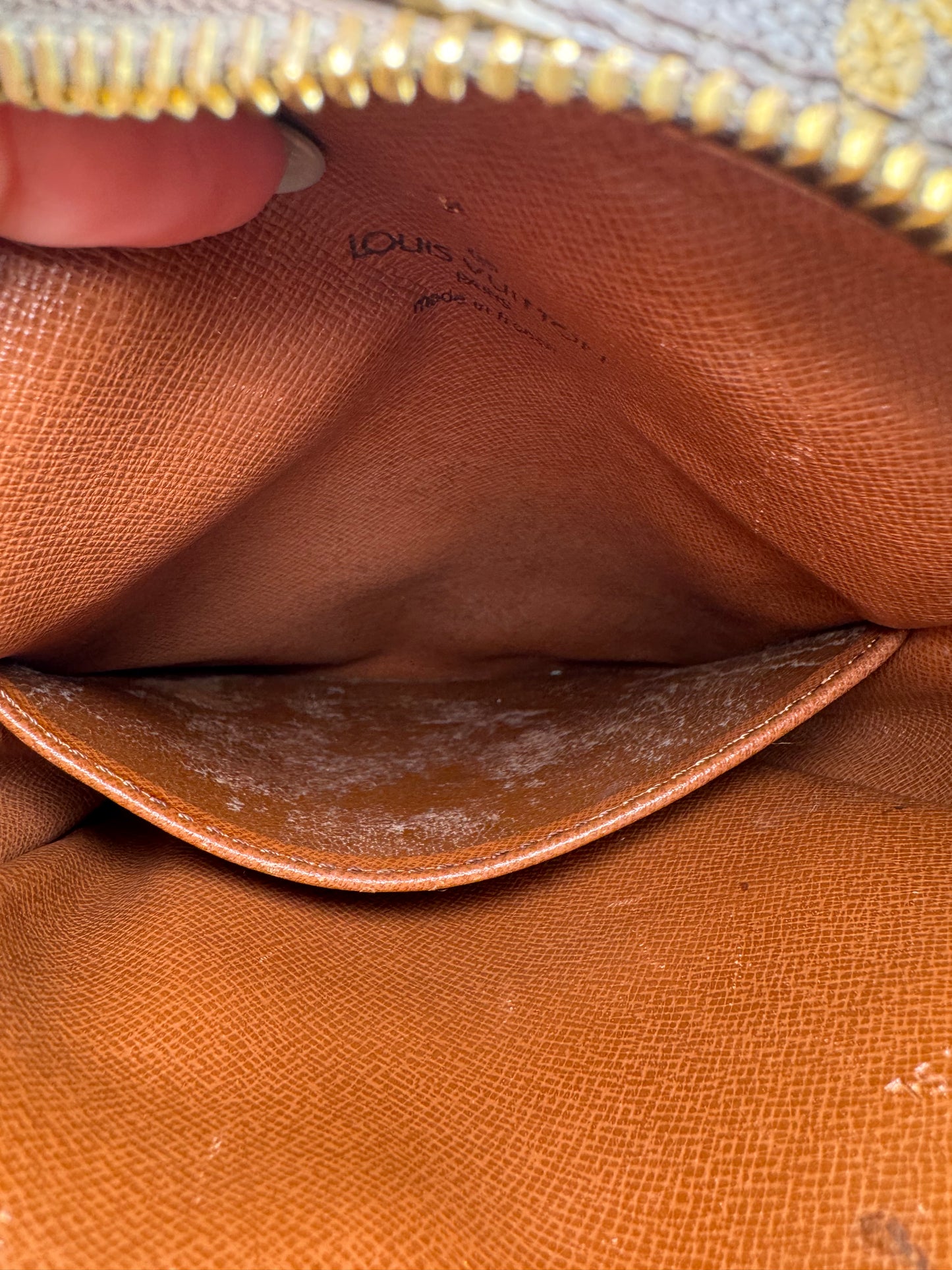 Louis Vuitton Danube Monogram Crossbody Bag – Vintage 1989, Made in France