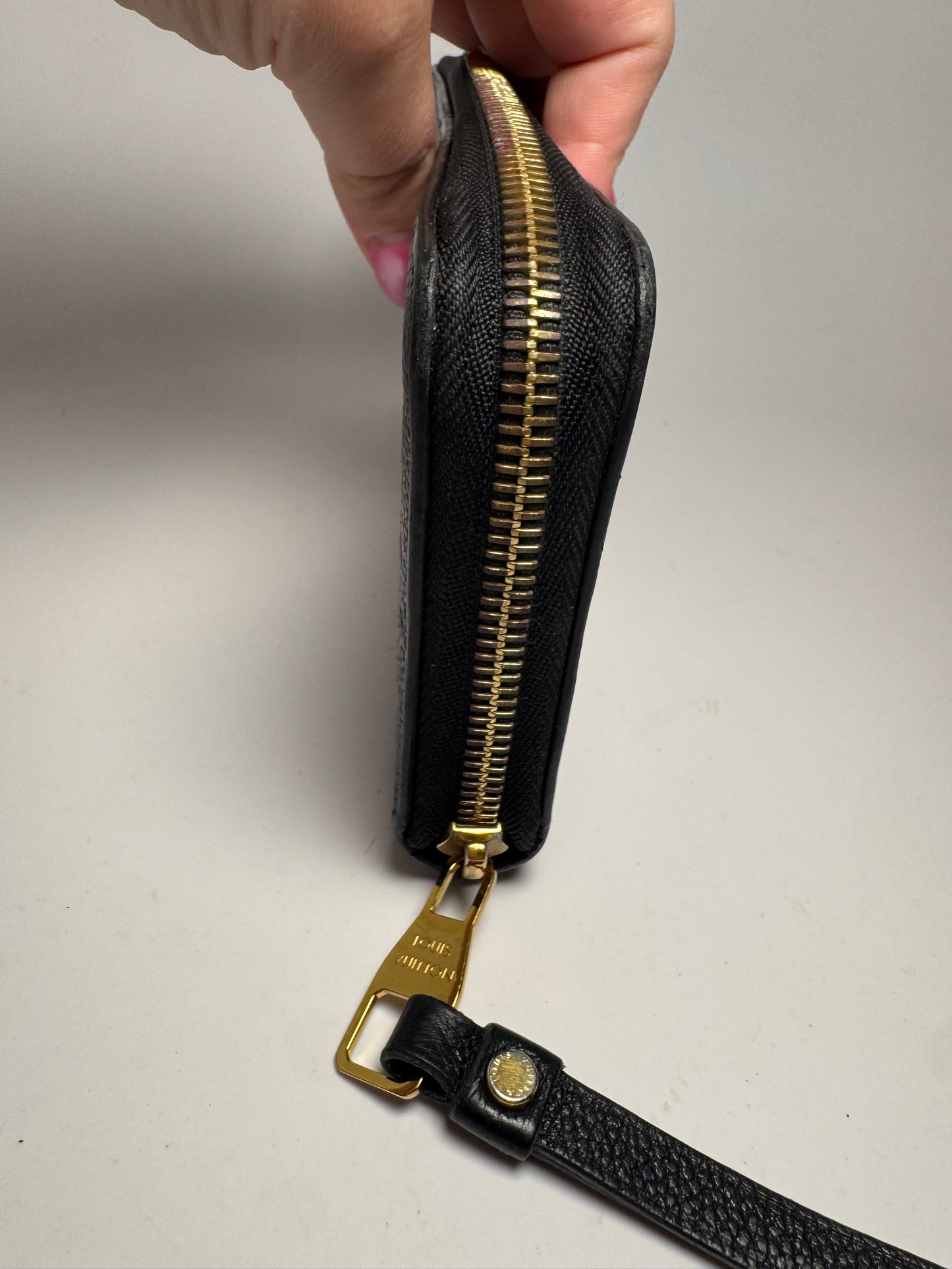 Louis Vuitton Black Empriente Zippy Wallet, 2019 France