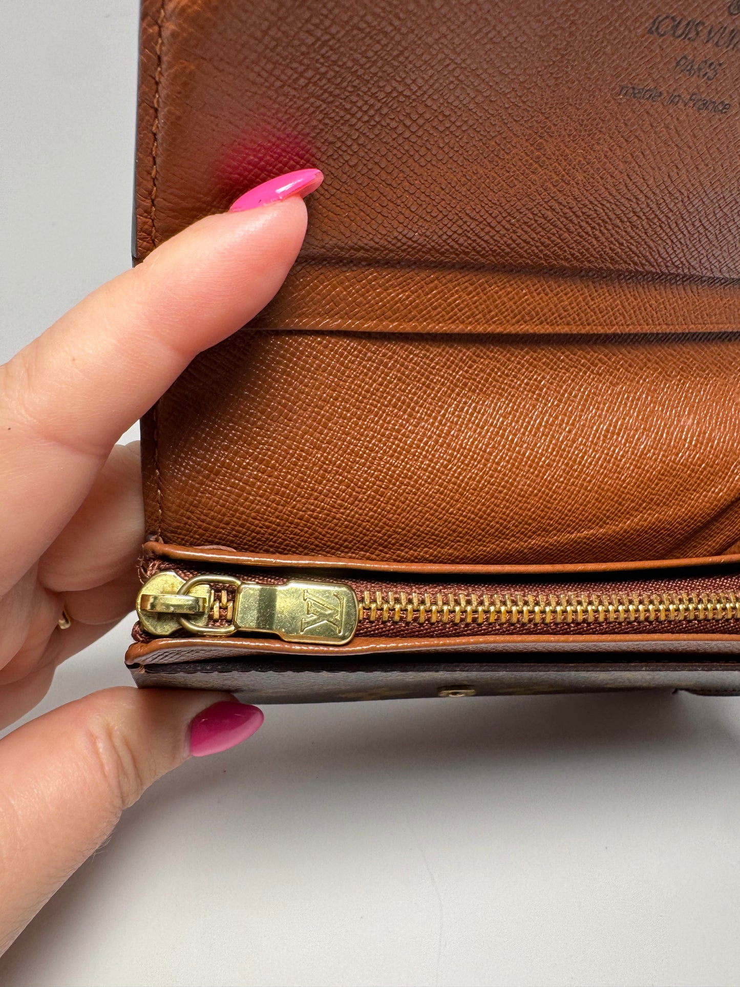 Louis Vuitton Porte Monnaie Billets stressor Monogram Snap Wallet-September 2004 France