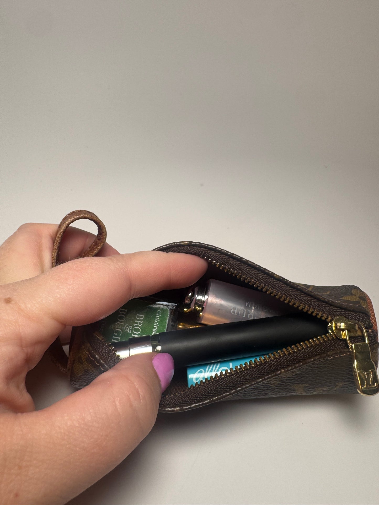 Louis Vuitton Mini Golf Ball Holder/Cosmetic Case