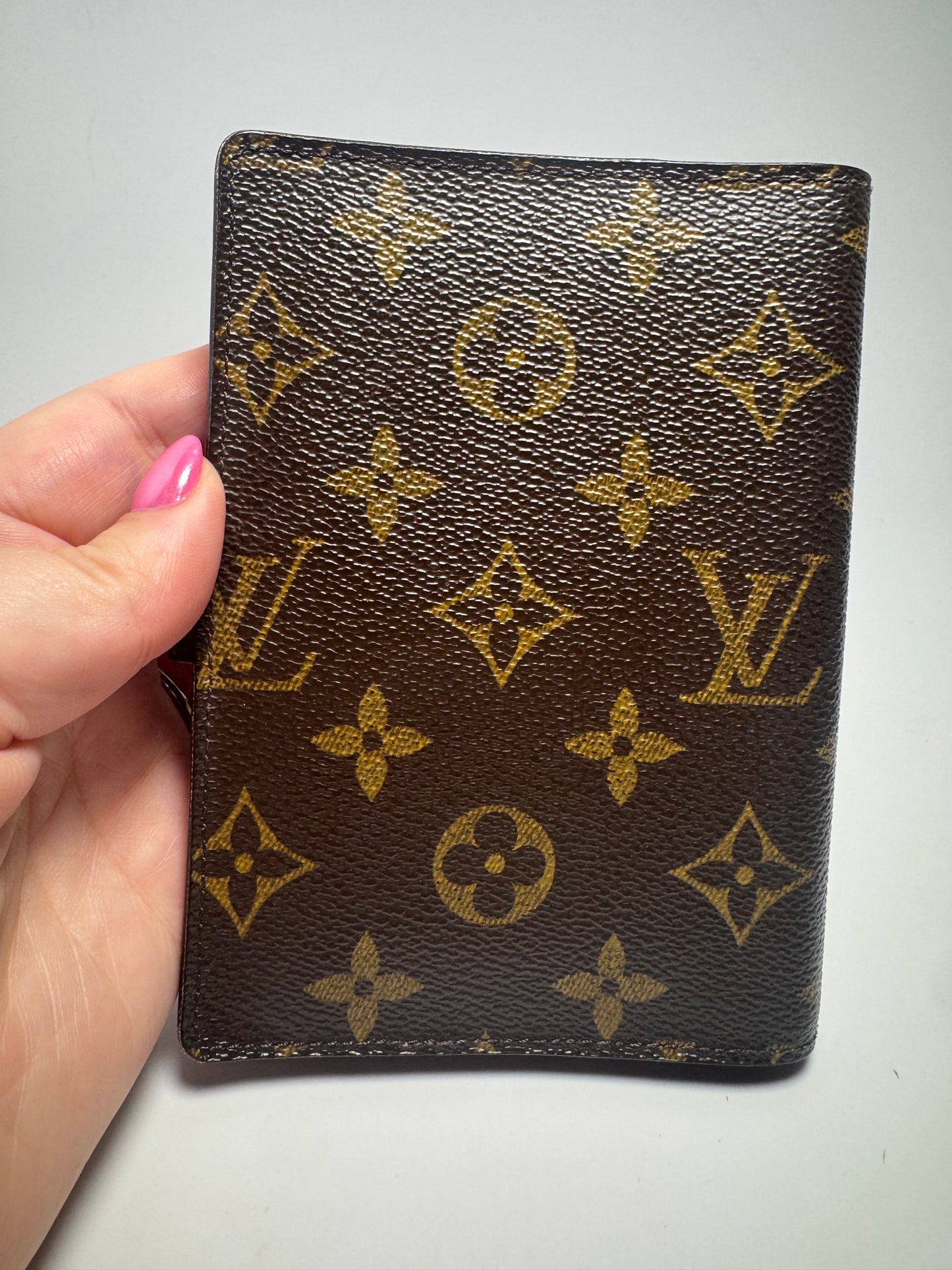Louis Vuitton Agenda PM Planner/Passport Holder Monogram Made in France July 2002