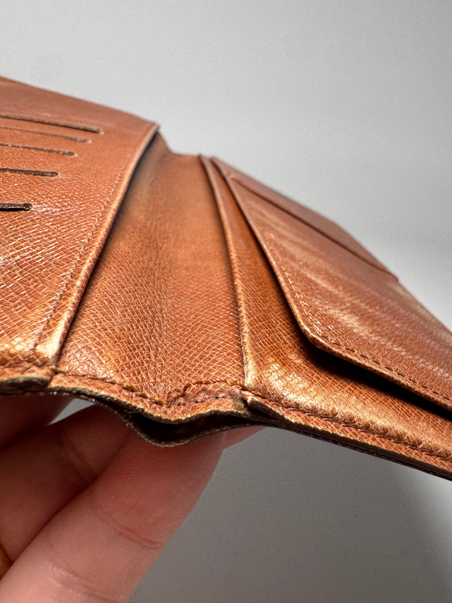 Louis Vuitton Monogram Passport Cover/Checkbook Cover- January 1994 France