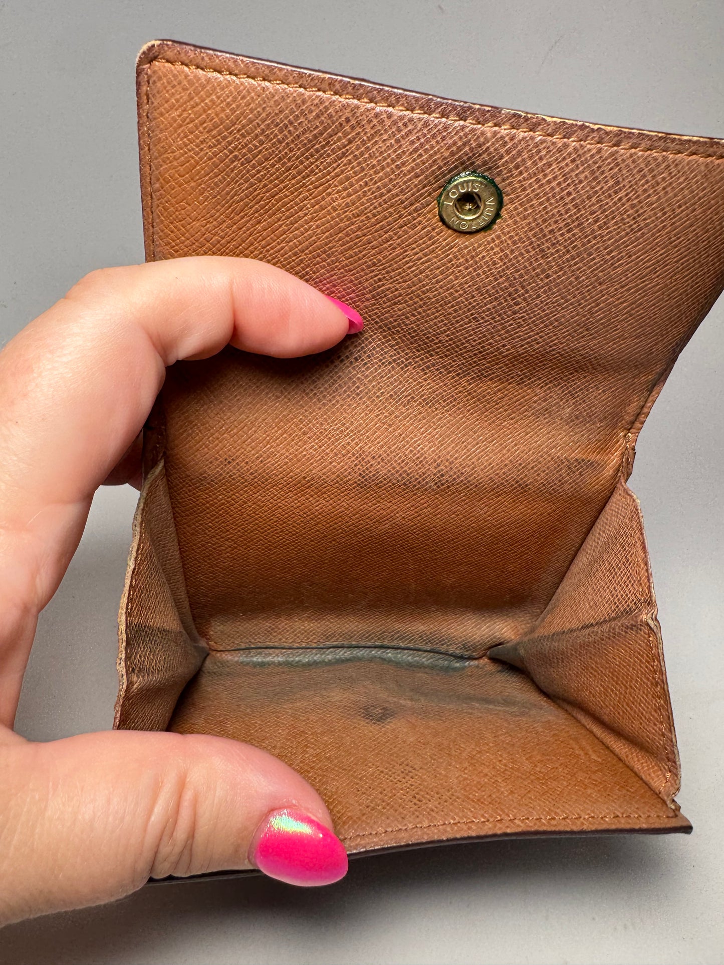 Louis Vuitton Monogram Elise Trifold Wallet