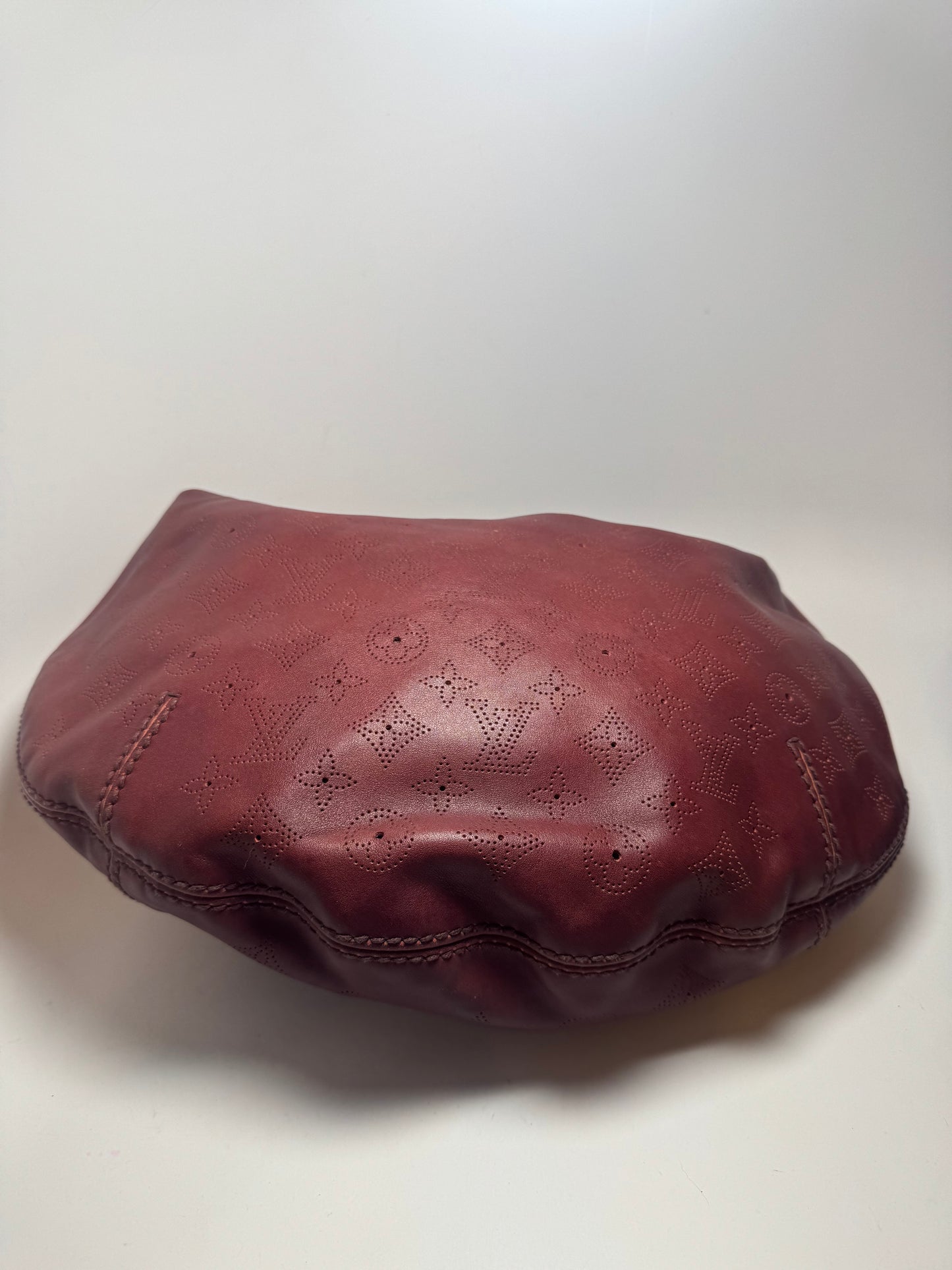 Louis Vuitton Onatah GM Leather Aubergine Limited Edition Shoulder Bag