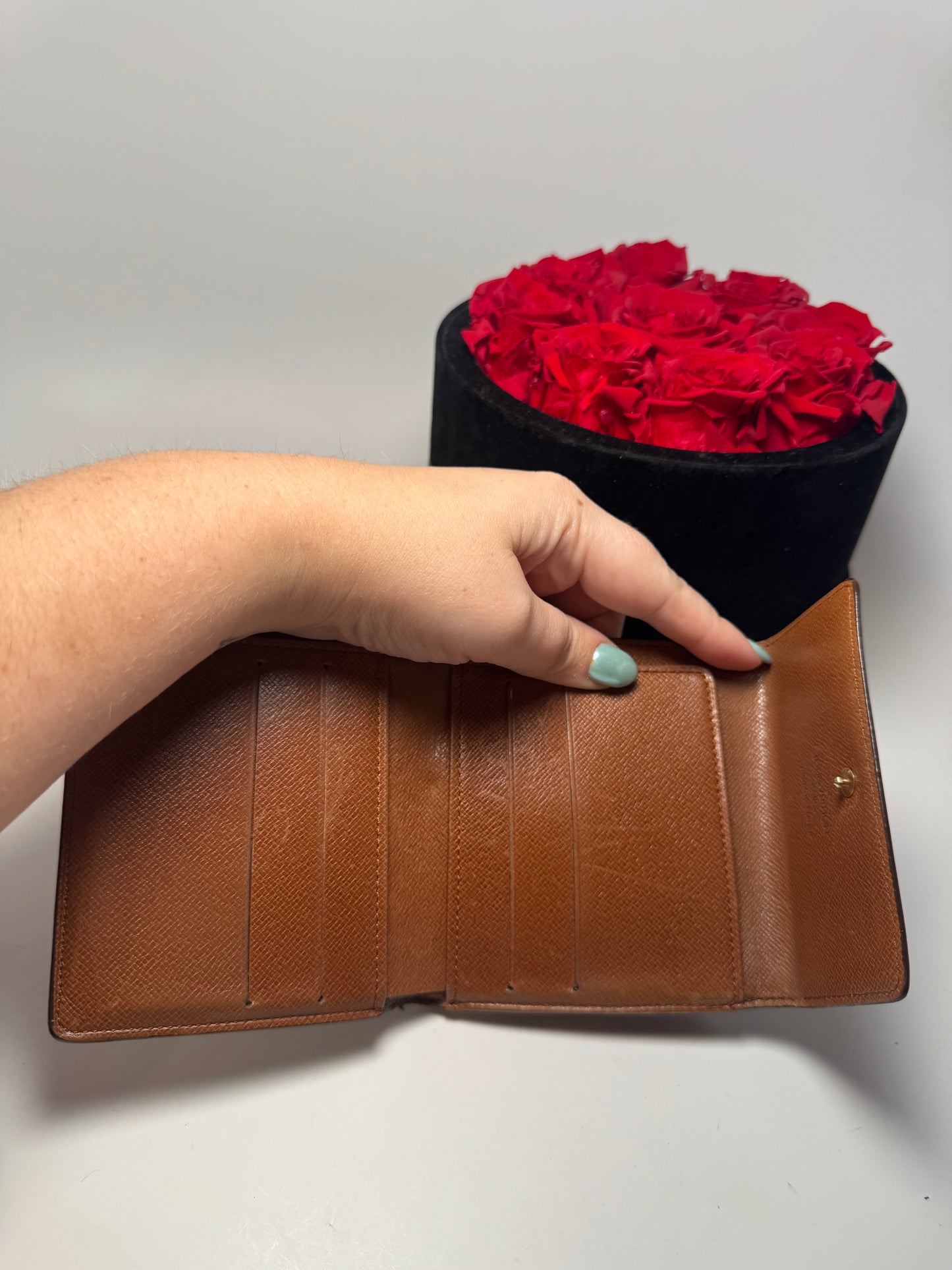 Louis Vuitton Elise Monogram Trifold Wallet