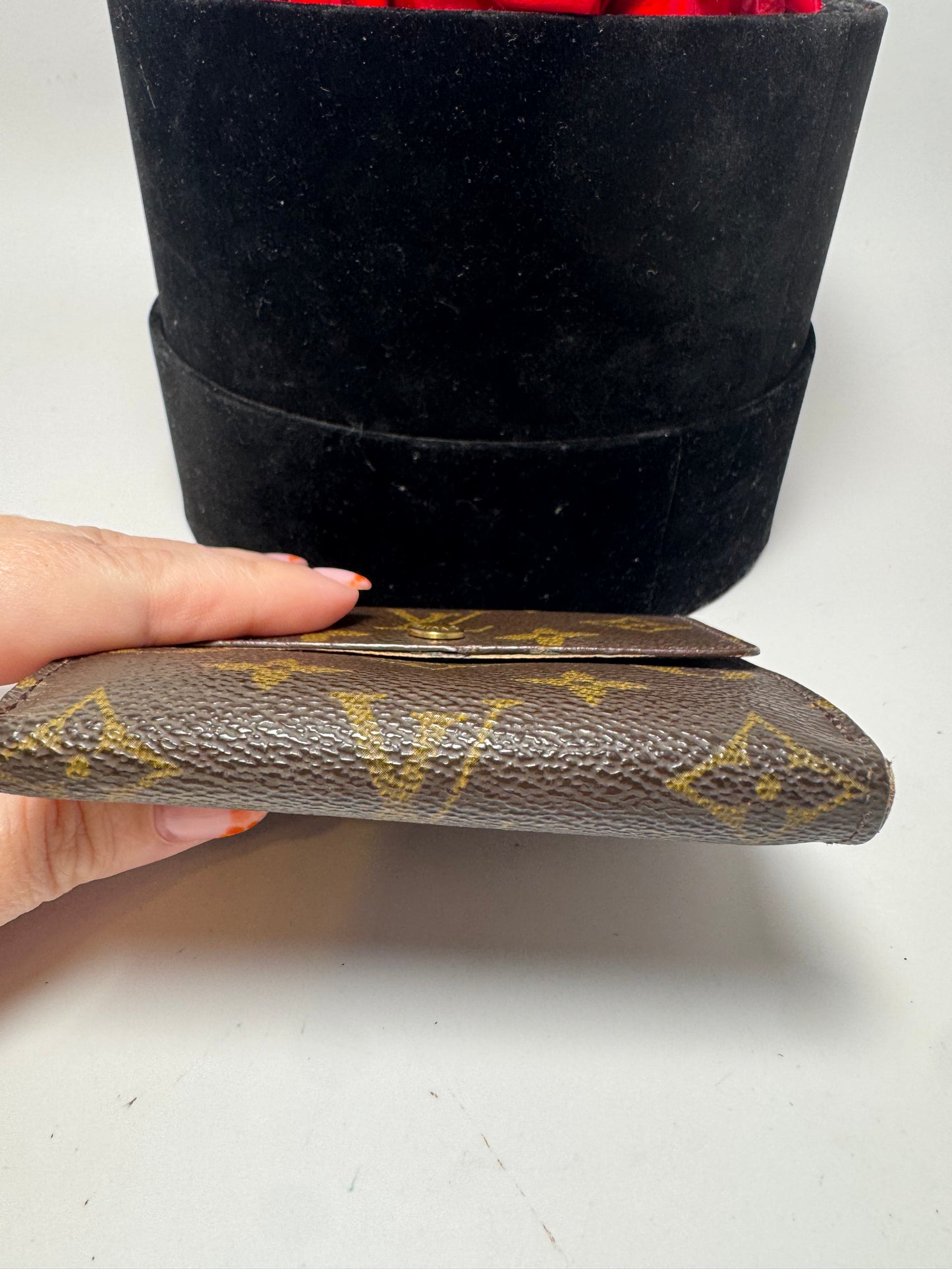 Louis Vuitton Elise Monogram Wallet - Fair Condition