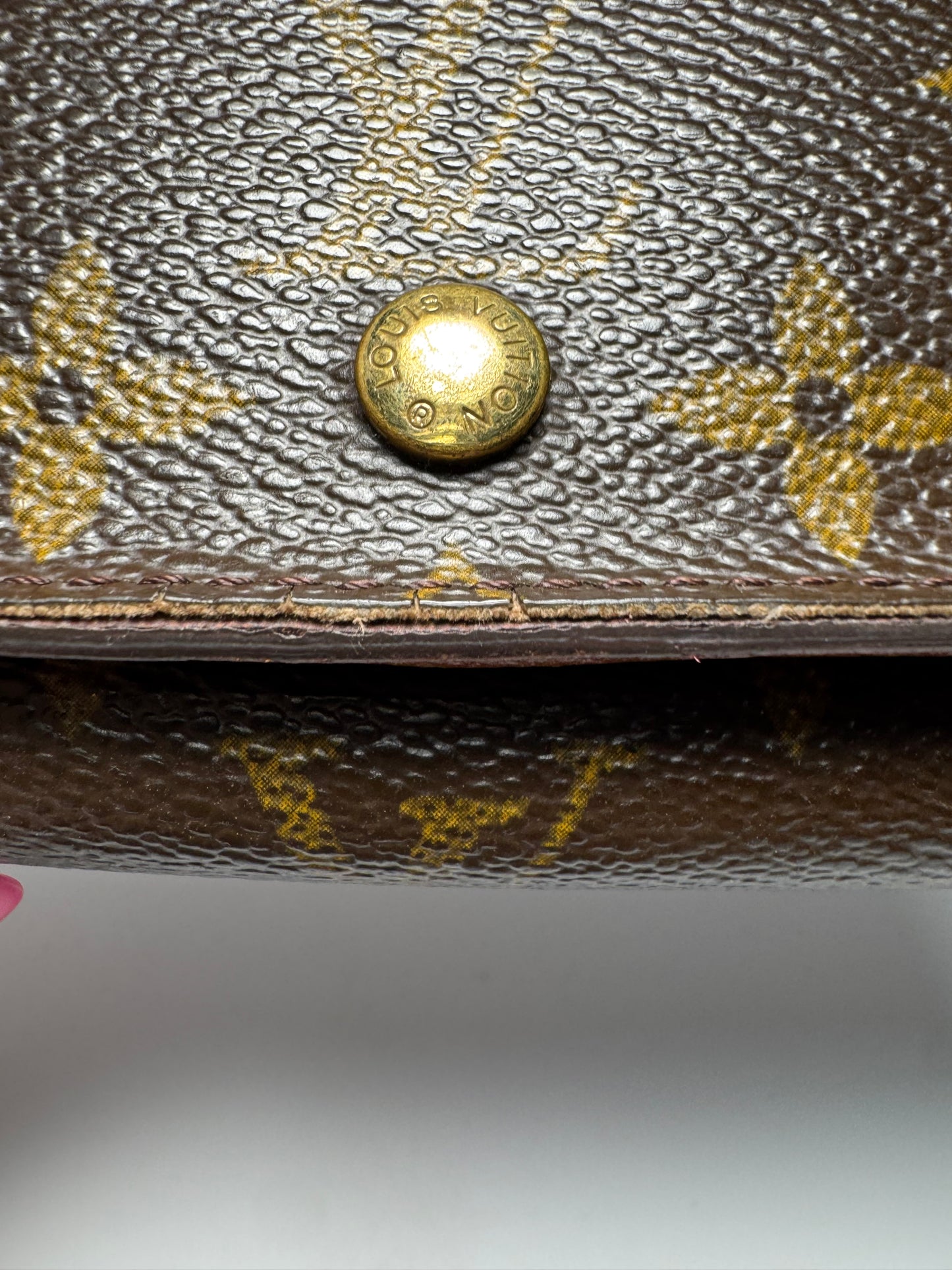 Louis Vuitton Porte Monnaie Billets stressor Monogram Snap Wallet-September 2004 France