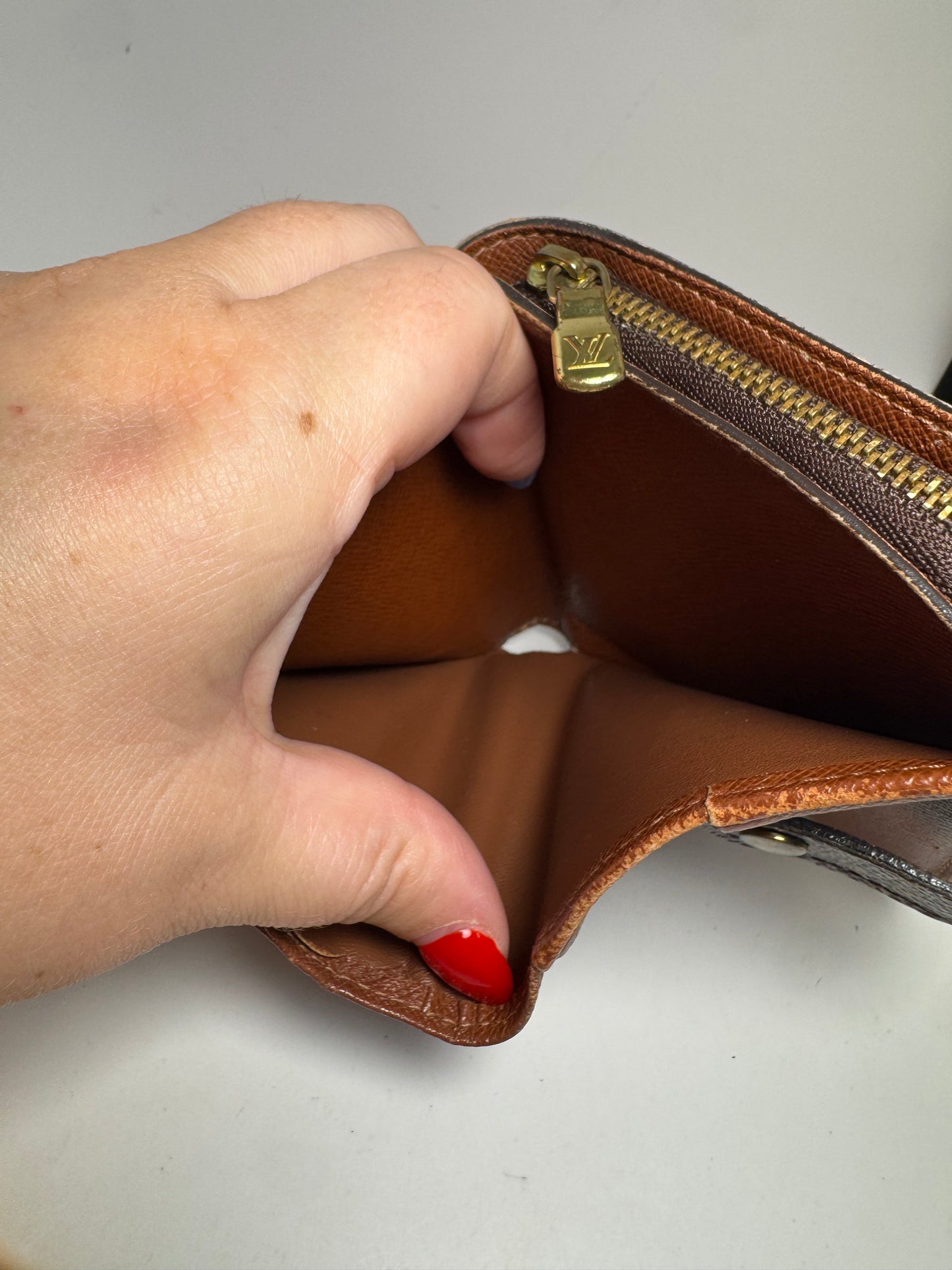 Louis Vuitton Monogram Zippy Compact Wallet