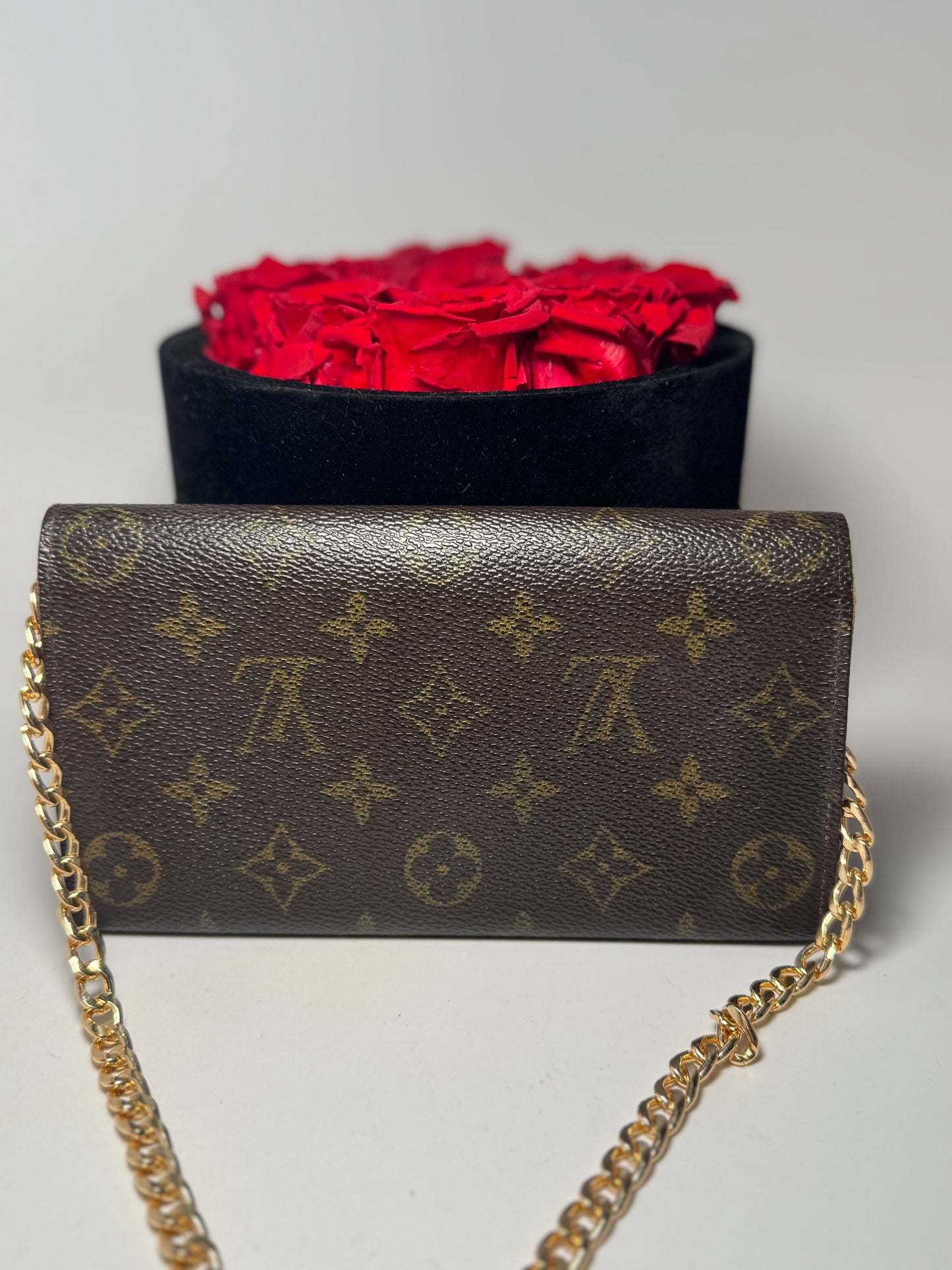 Louis Vuitton Sarah Monogram Wallet On Chain