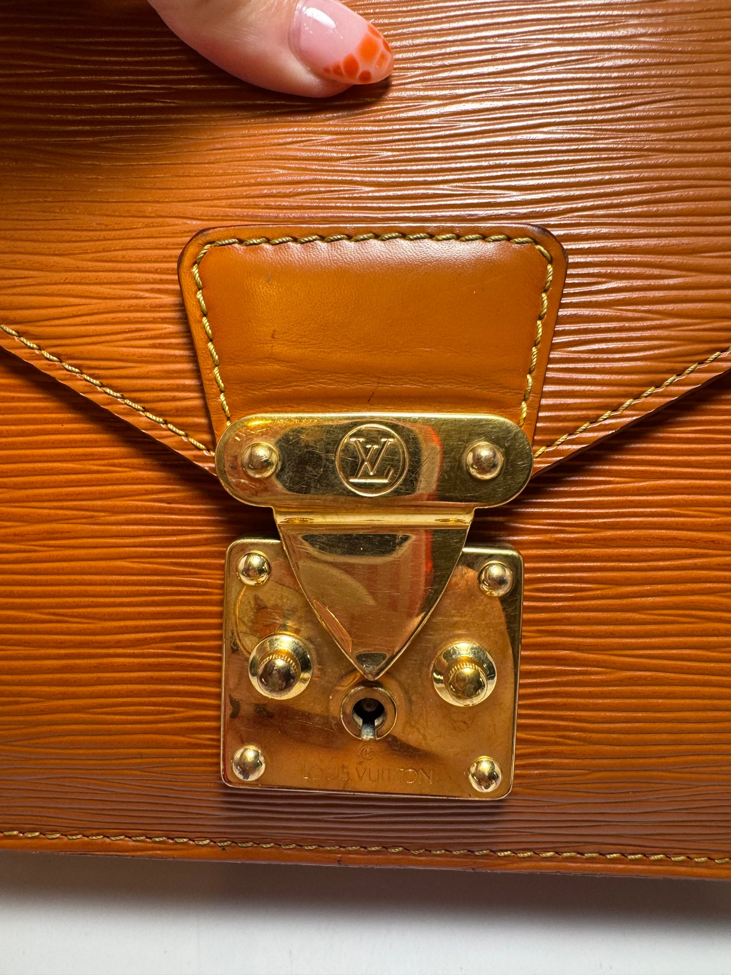 Louis Vuitton Epi Leather Serie Draggone Clutch/Wristlet