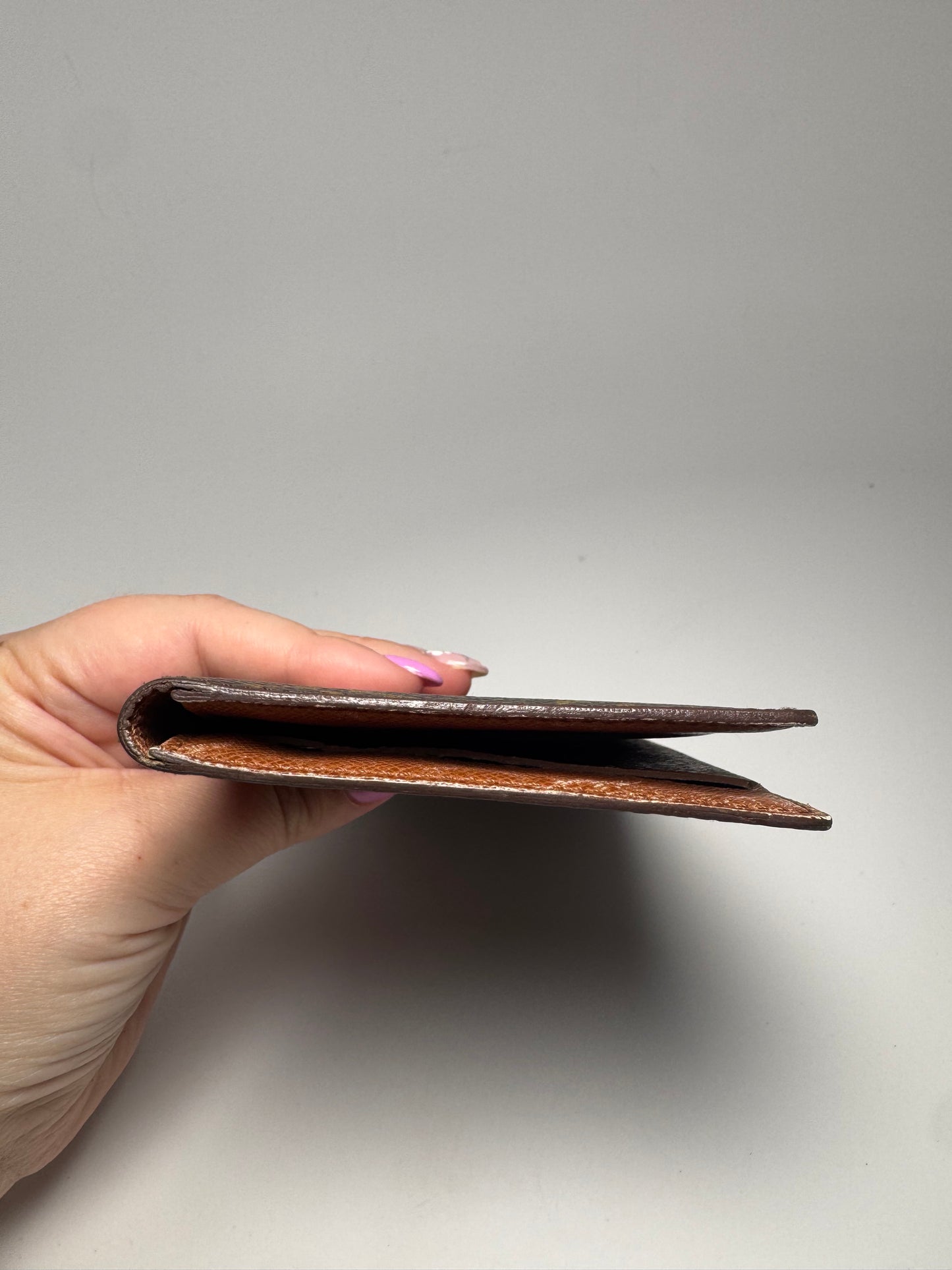 Louis Vuitton Monogram Checkbook Cover/Passport Holder
