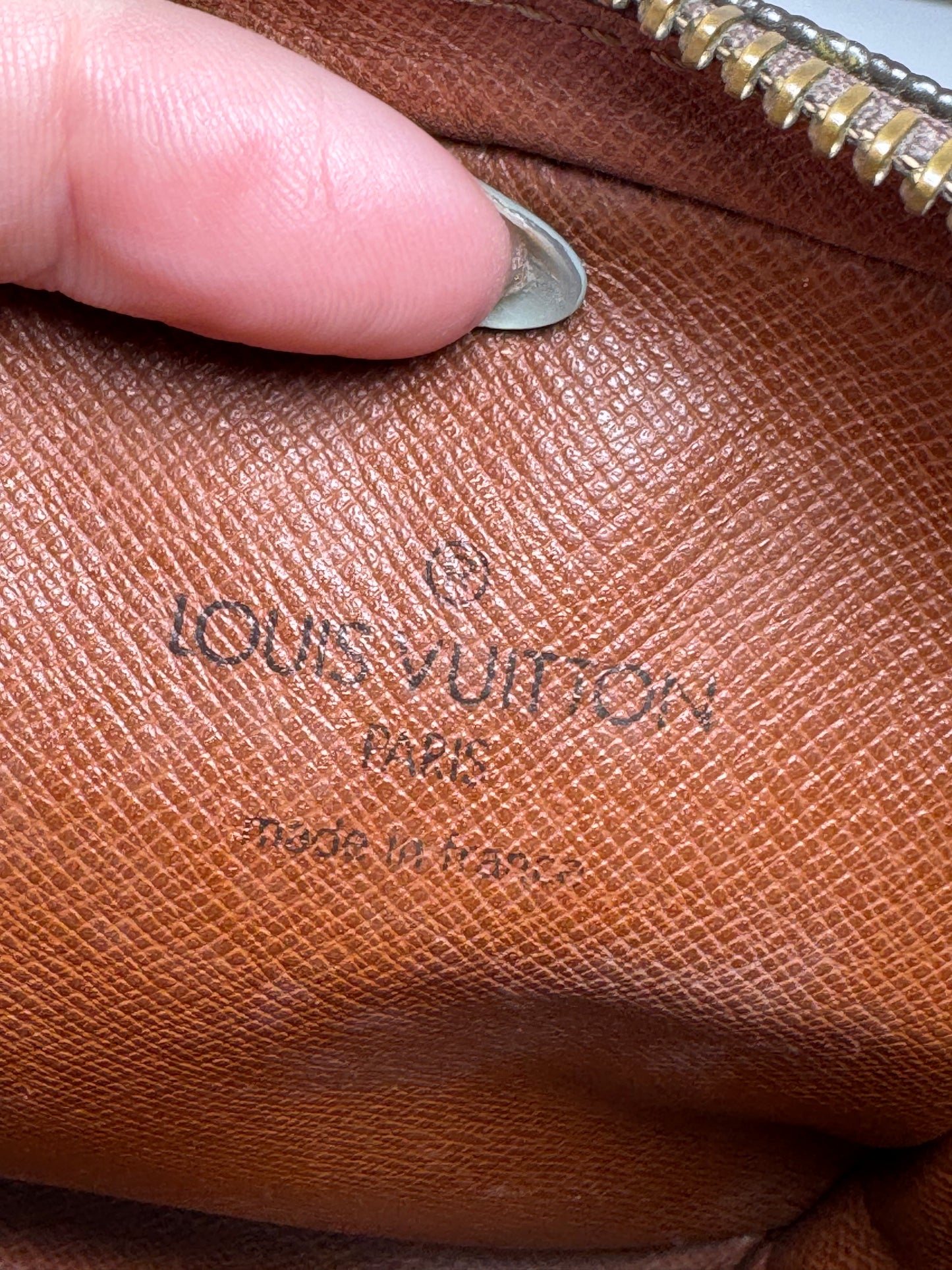 Louis Vuitton Mini Danube Monogram Crossbody – Vintage March 1989