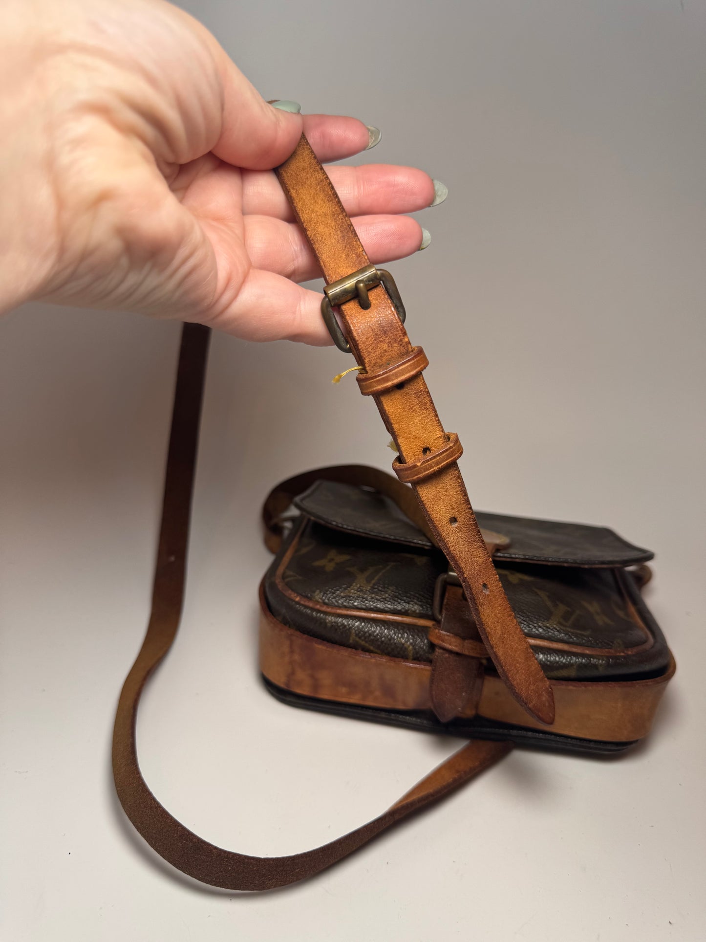 Louis Vuitton Cartouchière PM Monogram Crossbody – Vintage, 1988