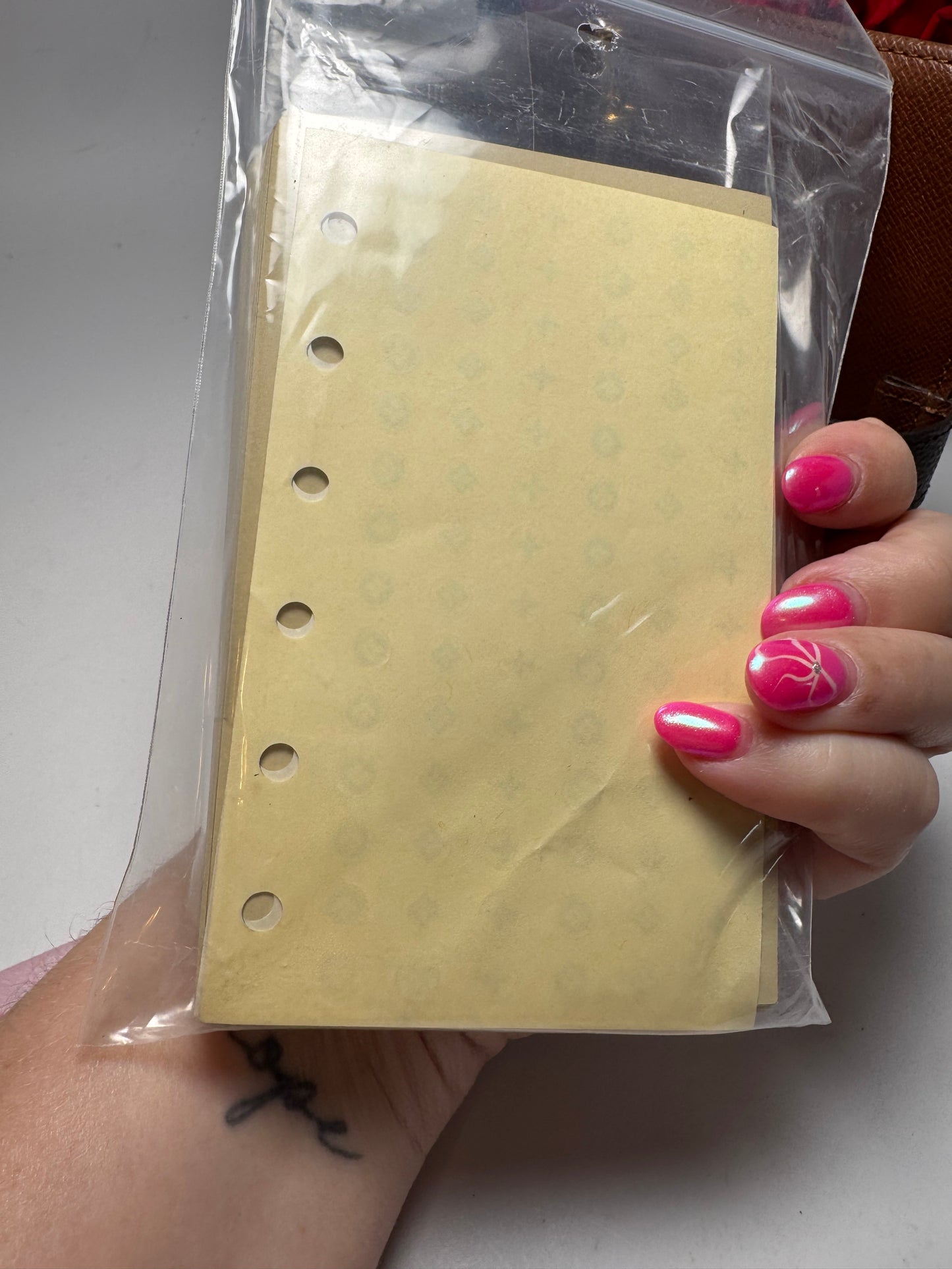 Louis Vuitton Agenda PM Monogram with Brand New LV Inserts