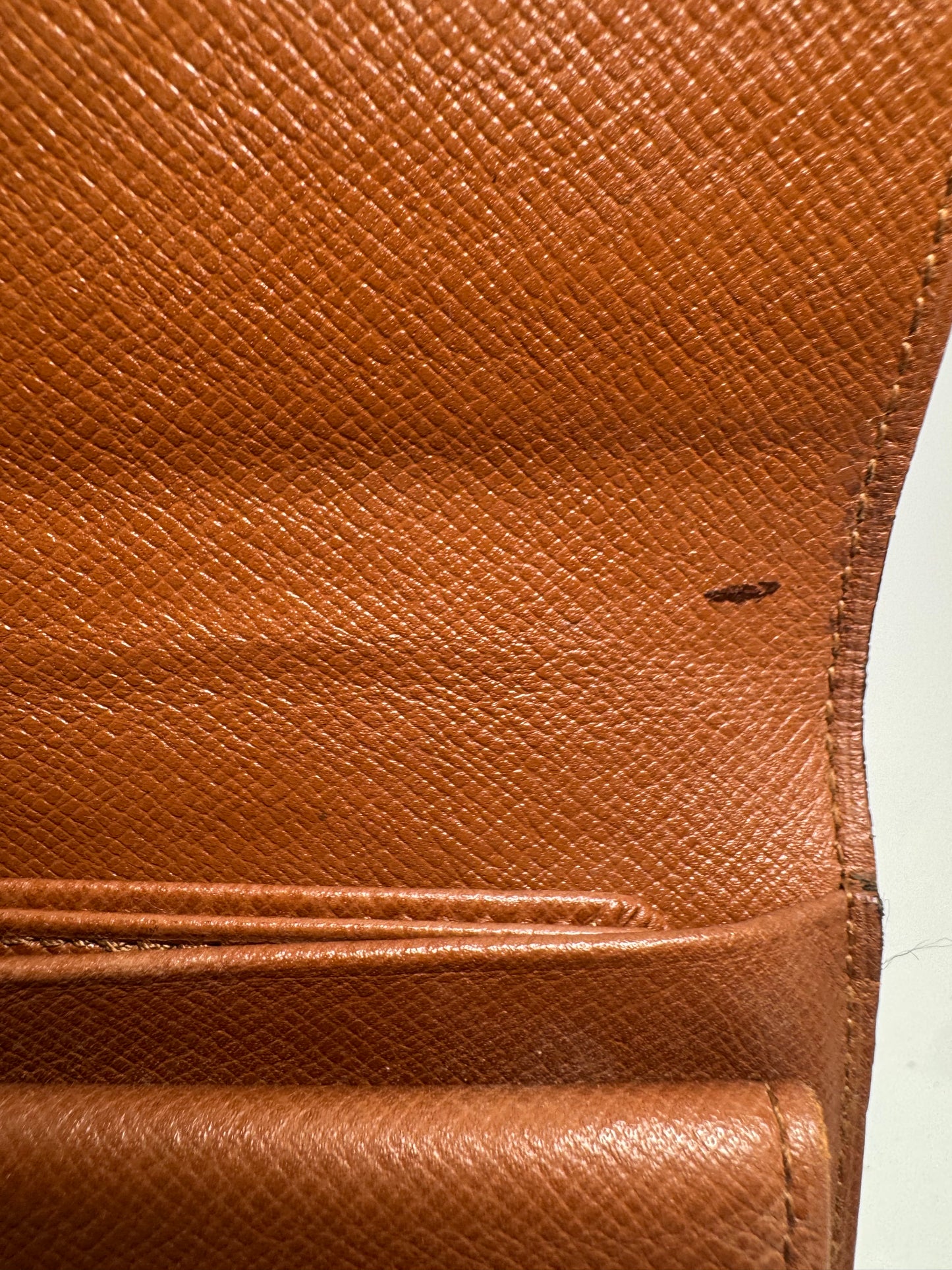 Louis Vuitton Porte Tressor Etui Monogram Wallet/Passport Holder