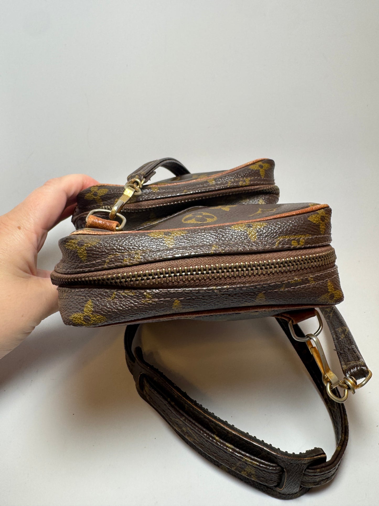Louis Vuitton Amazon Monogram Crossbody- Vintage Pre Date Code 1980s