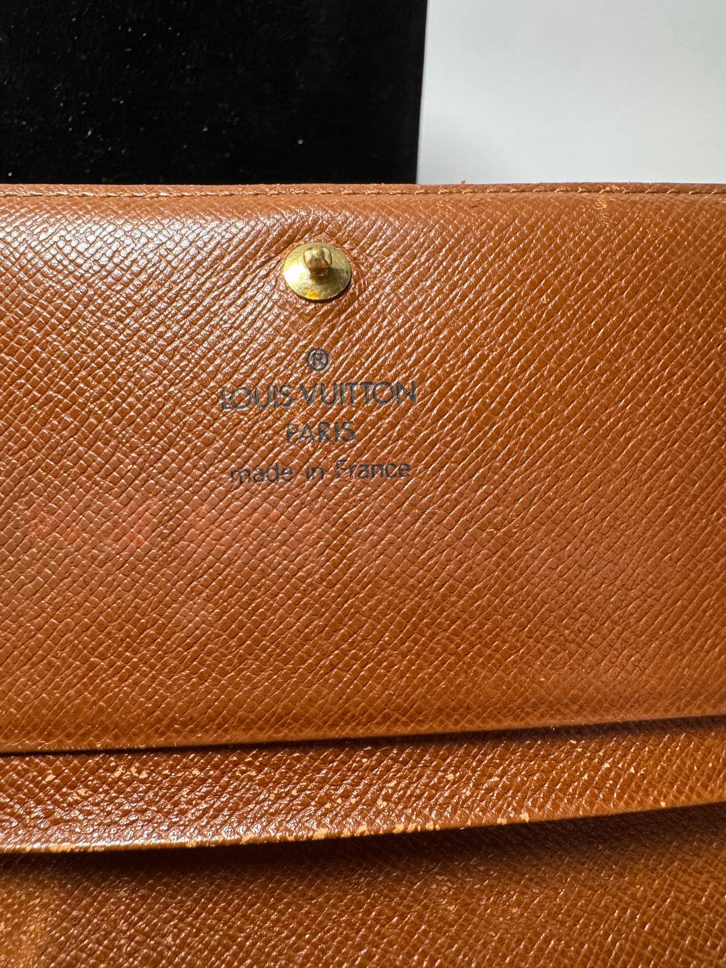 Louis Vuitton Porte Tressor Monogram Compact Wallet