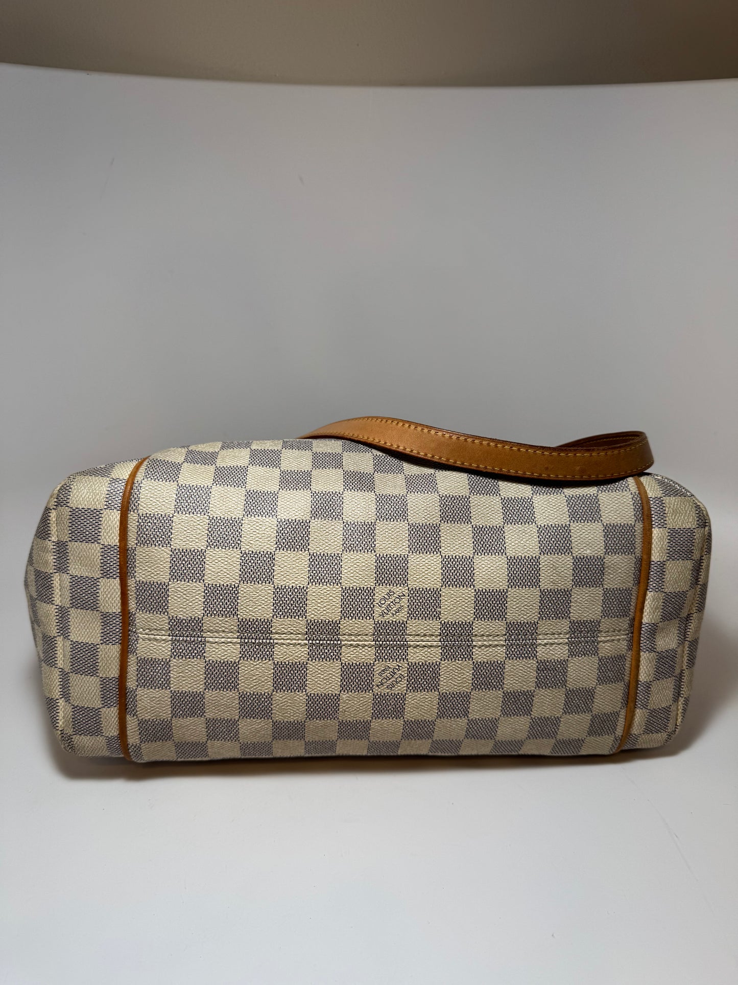 Louis Vuitton Totally MM in Damier Azur Tote Shoulder Bag