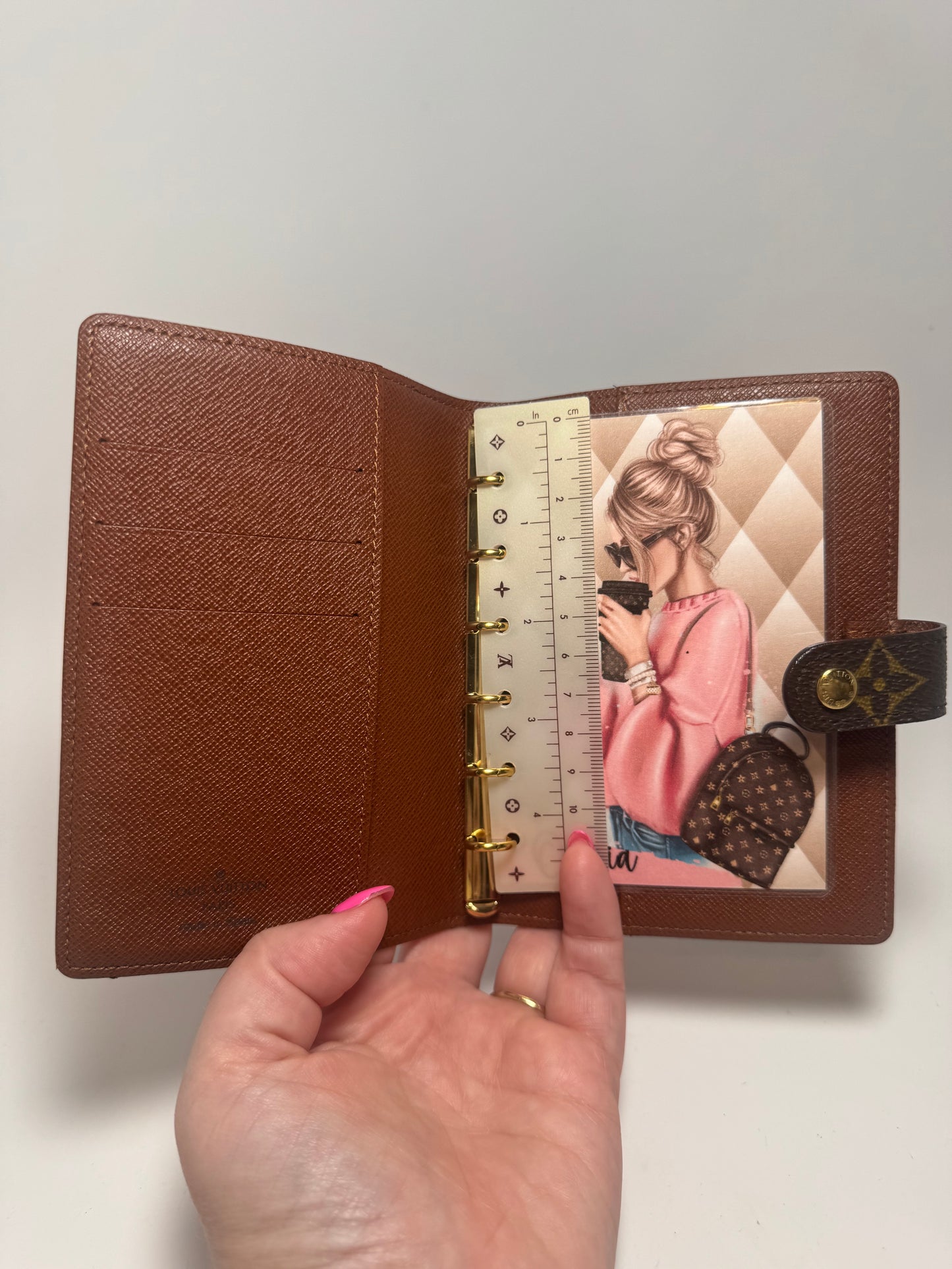 Louis Vuitton Agenda PM Monogram Planner / Passport Holder