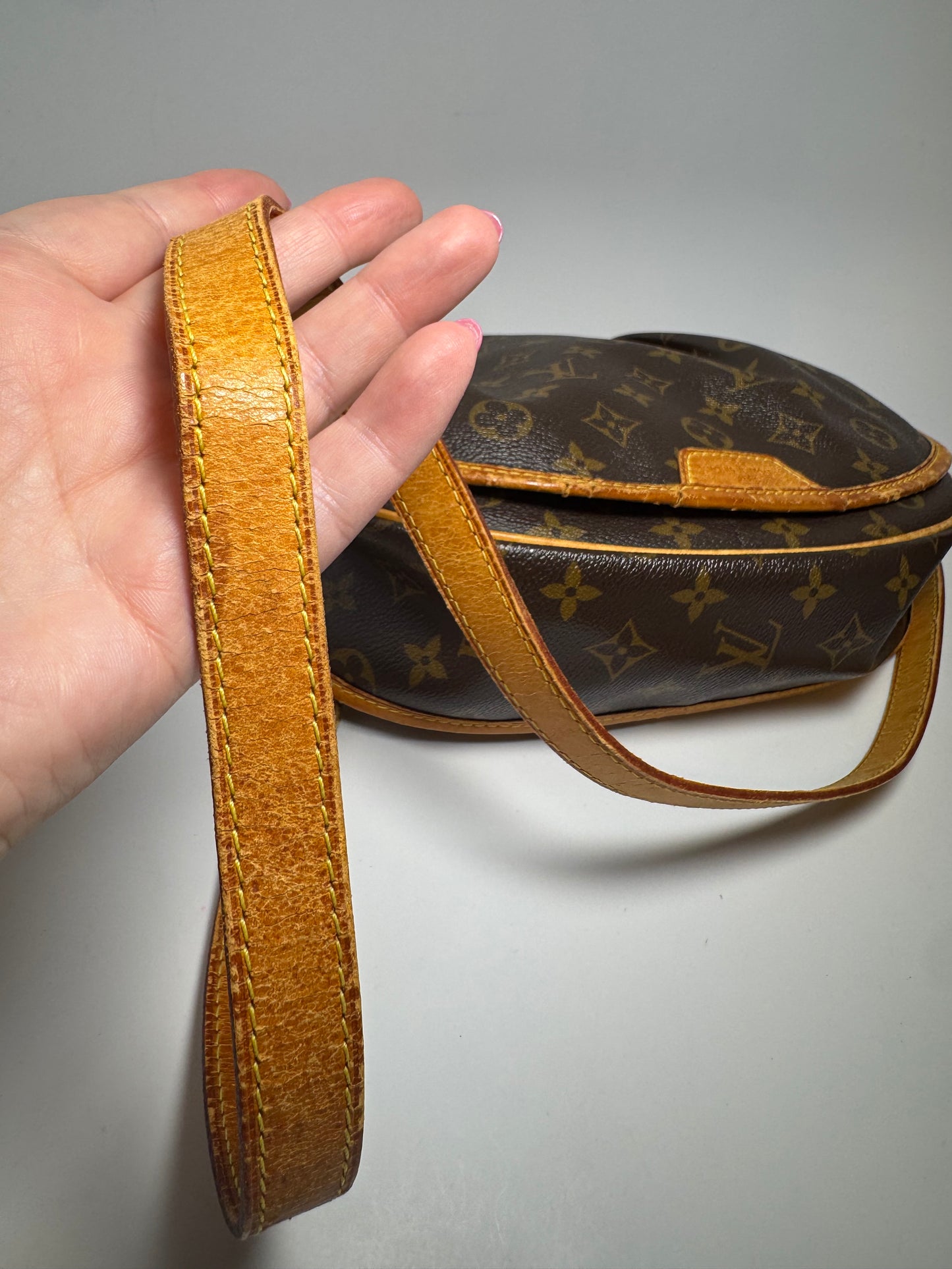 Louis Vuitton Menilmontant PM Monogram Pleated Crossbody