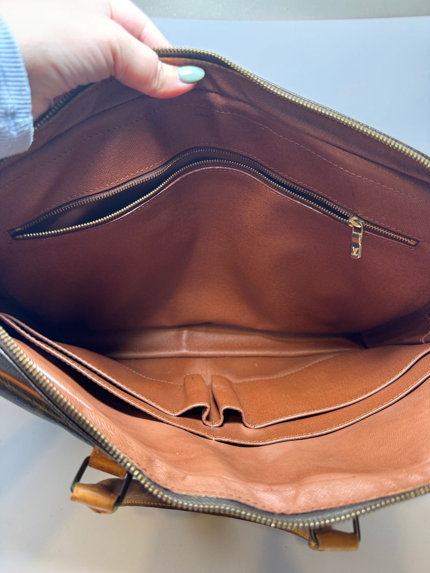 Louis Vuitton Monogram Porte Document Voyage Briefcase