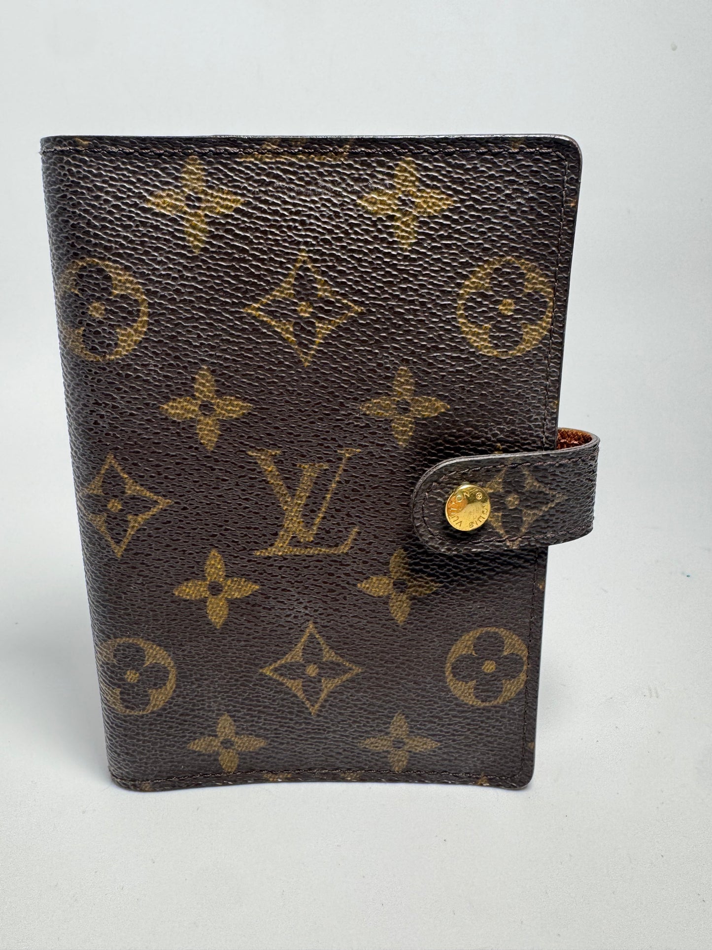 Louis Vuitton Agenda PM Planner/Passport Cover Made in Spain in June 2001