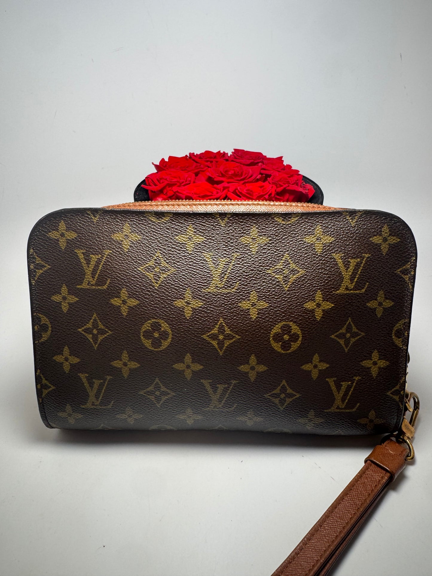 Louis Vuitton Orsay Clutch Monogram Toiletry Bag