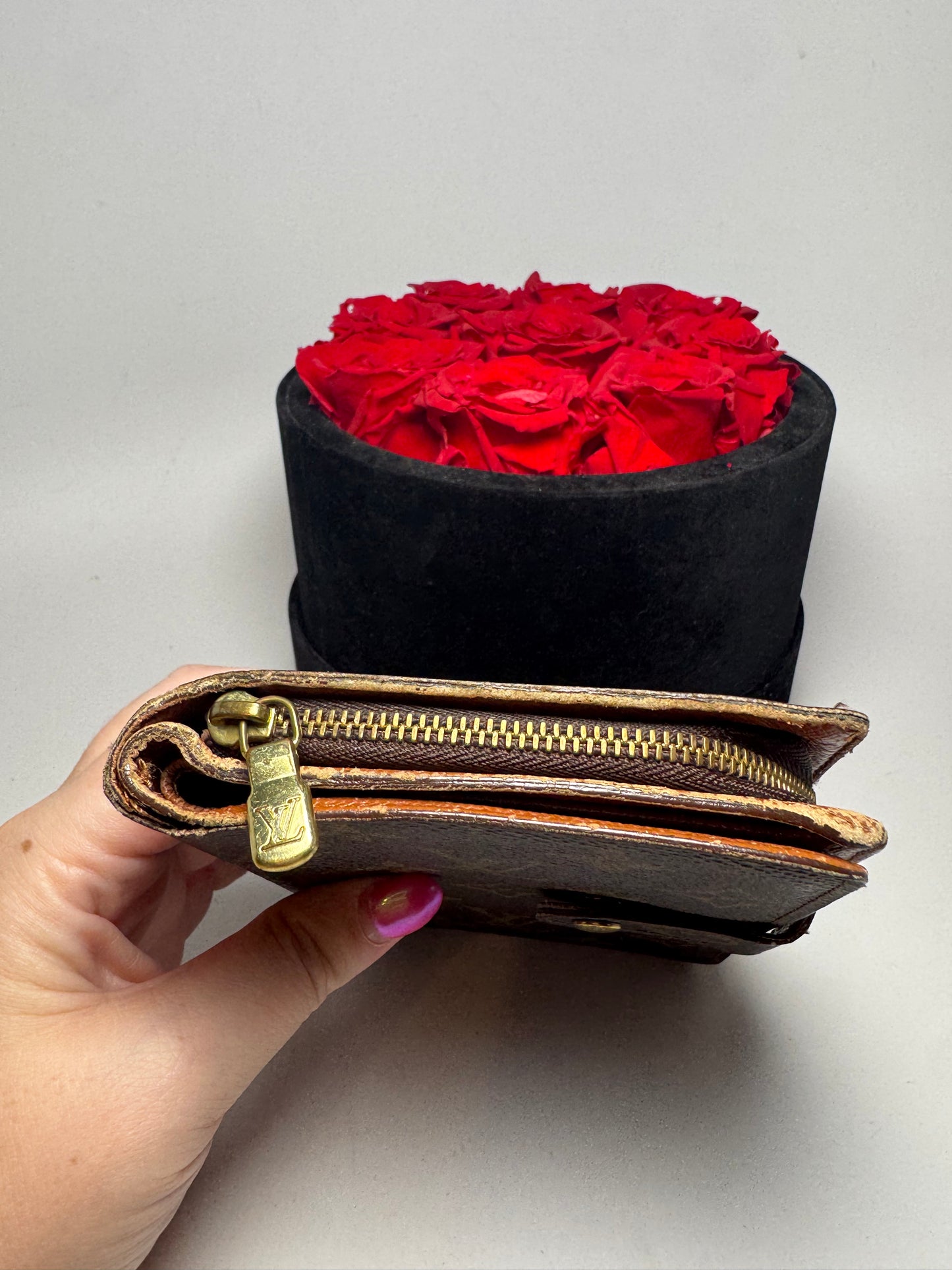 Louis Vuitton Porte Papier Passport Wallet Monogram