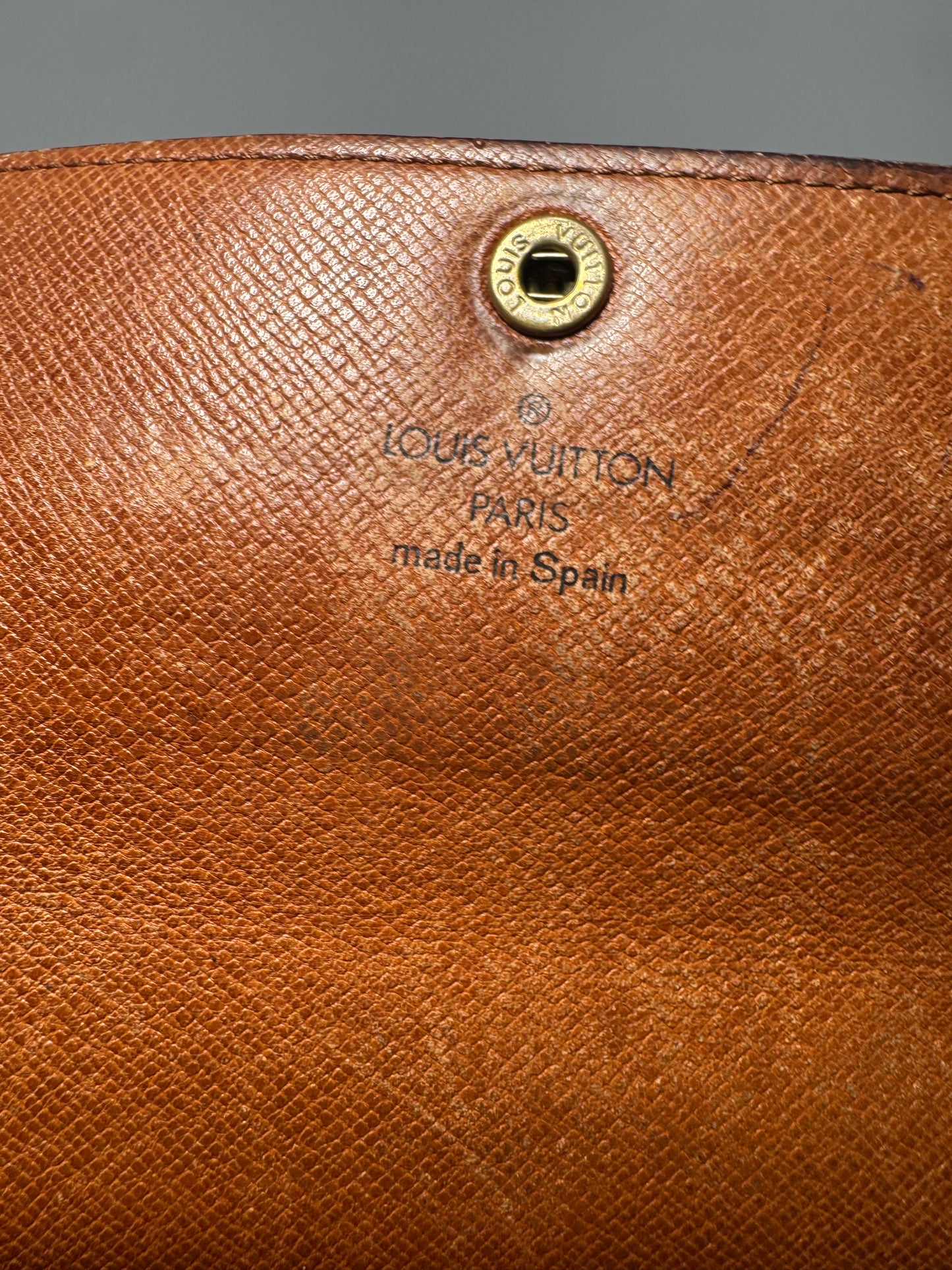Louis Vuitton Sarah Monogram Long Snap Wallet