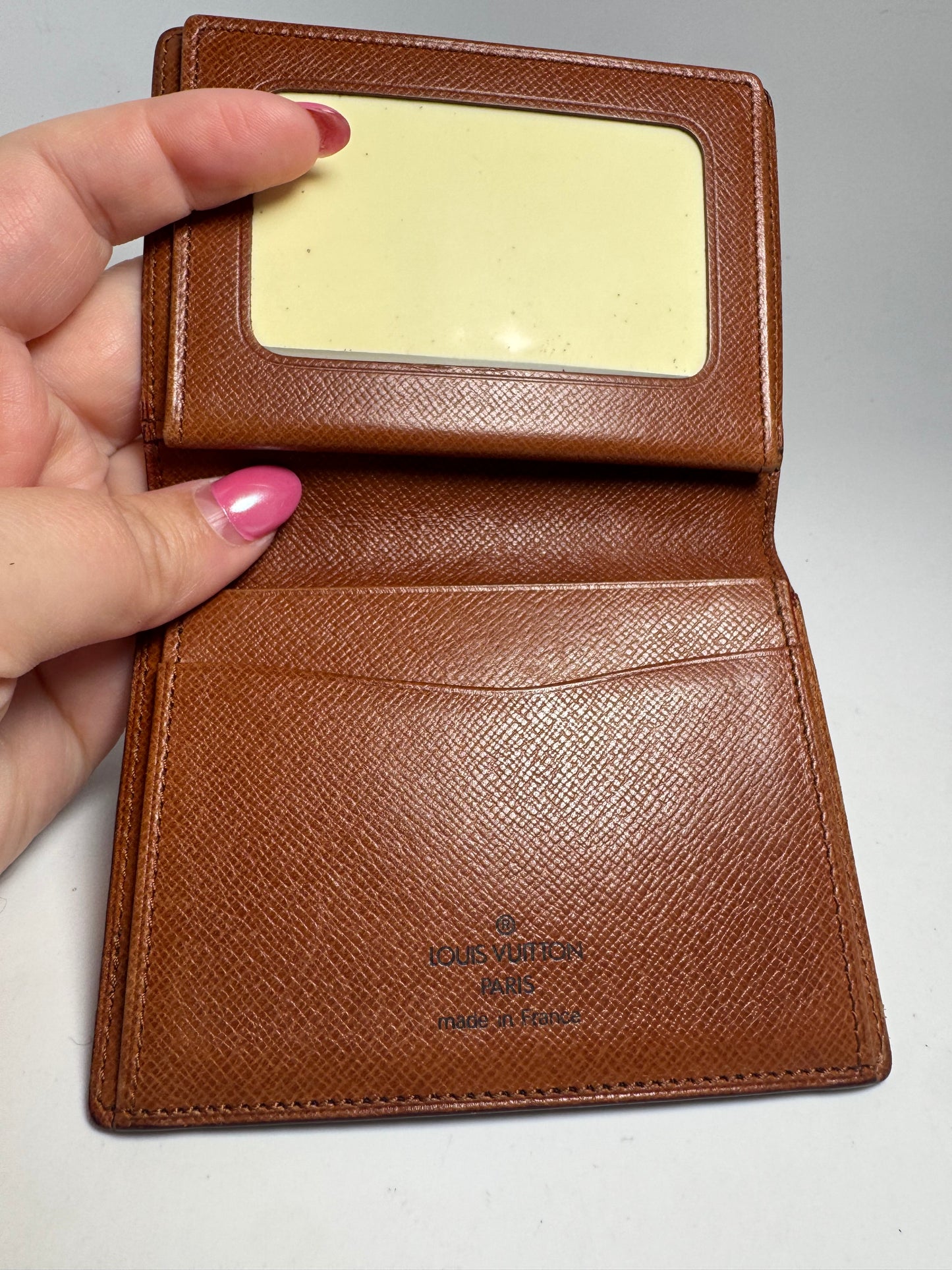 Louis Vuitton Monogram Card Case/Card Wallet Luxury Made in France