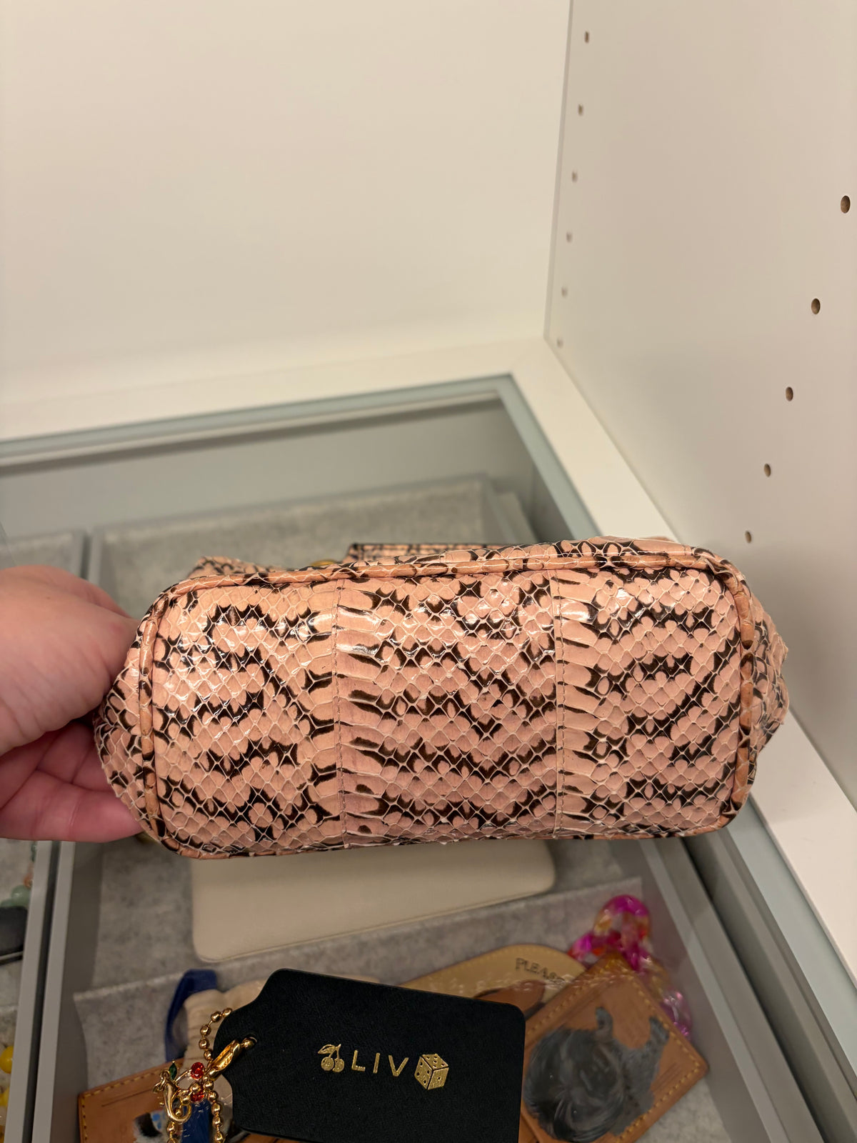 Miu Miu Python Mini Bag