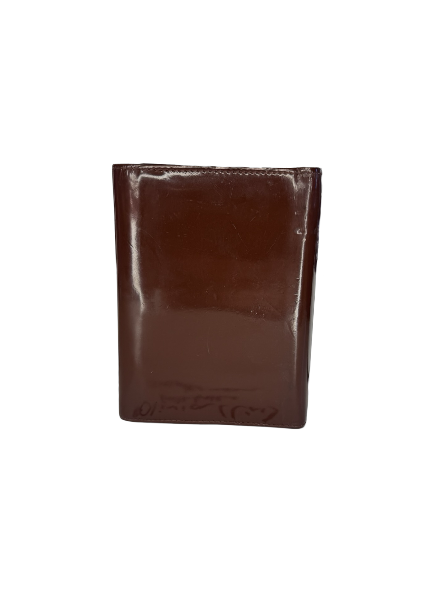 Gucci Mini Agenda Planner/Wallet GUC Red Burgundy Leather Vintage Designer