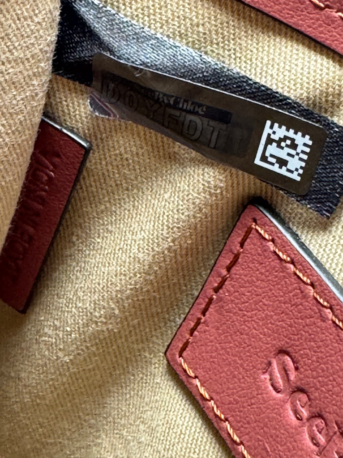See by Chloe Shoulder Bag Pink Leather & Suede