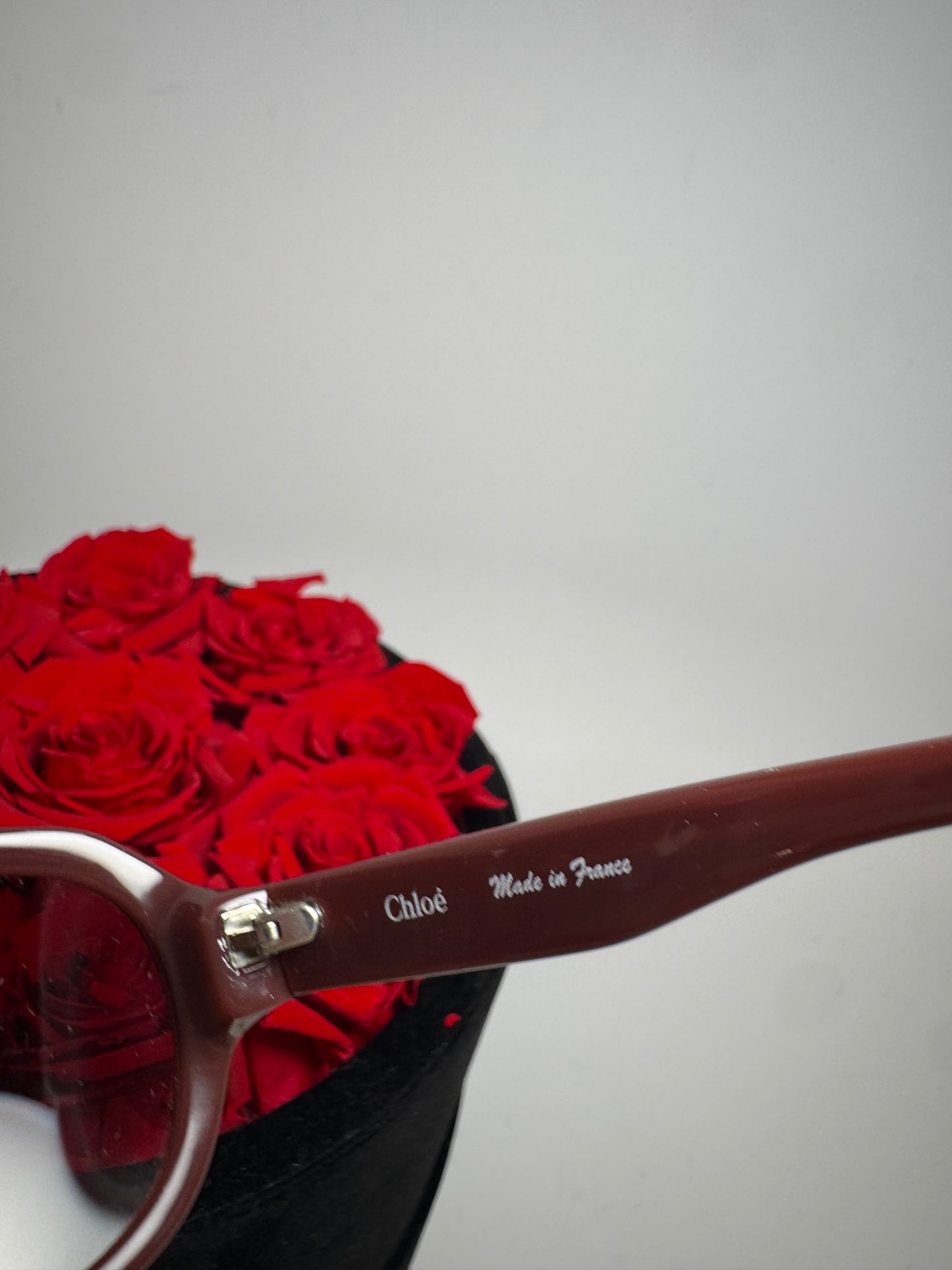 Chloé Burgundy Sunglasses- Small