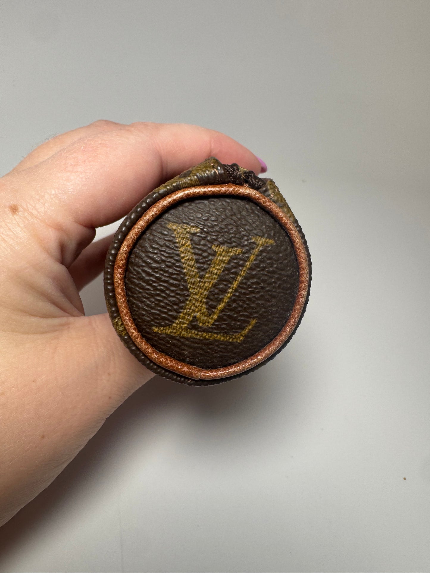 Louis Vuitton Mini Golf Ball Holder/Cosmetic Case