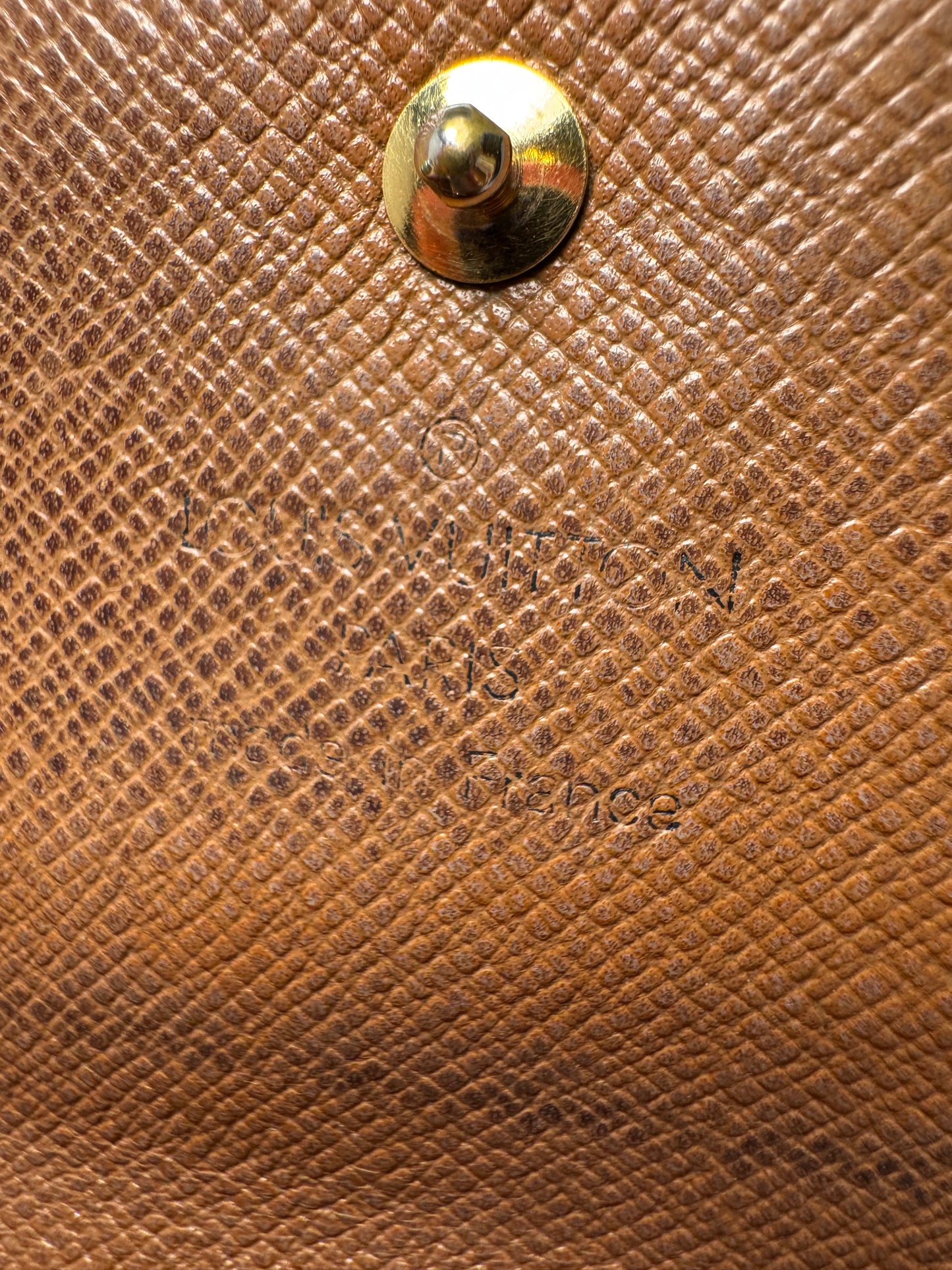 Louis Vuitton Elise Monogram Wallet- Fair Condition 1987 in France
