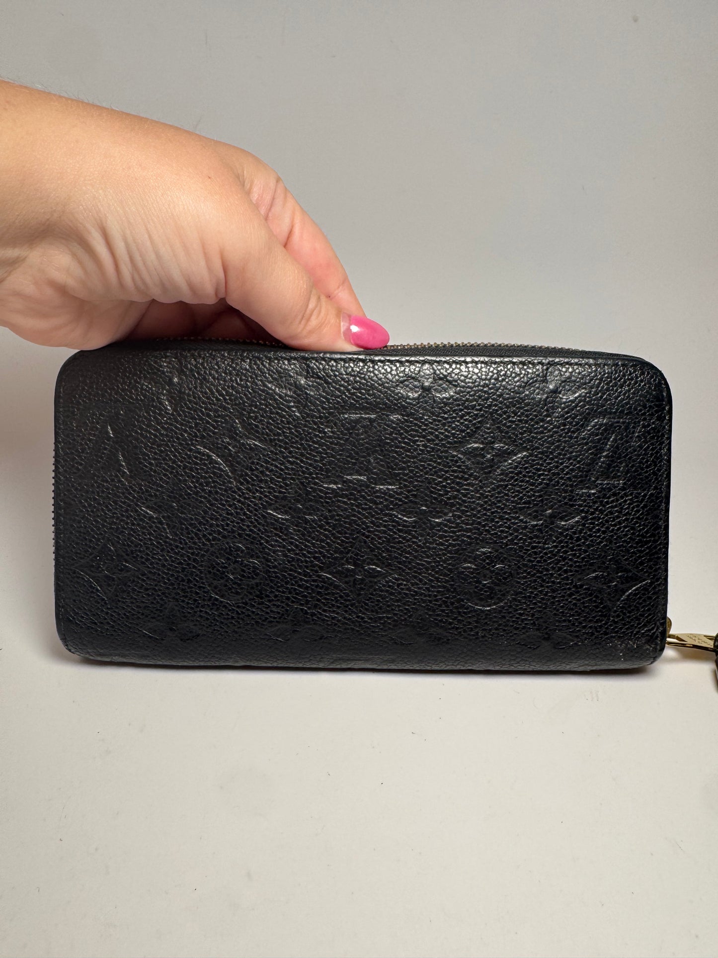 Louis Vuitton Black Empriente Zippy Wallet, 2019 France