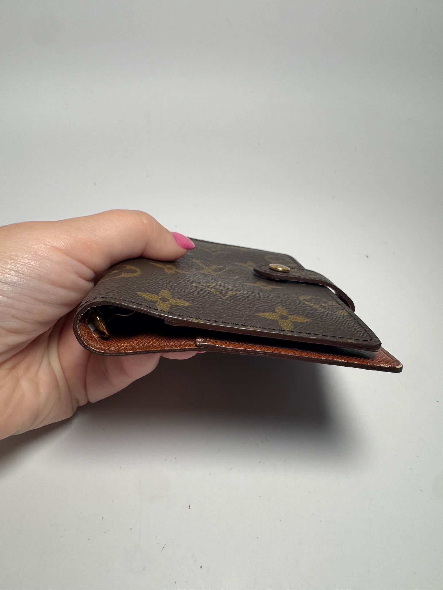 Louis Vuitton Agenda PM Monogram Planner/Passport Holder Made in Spain October 1995