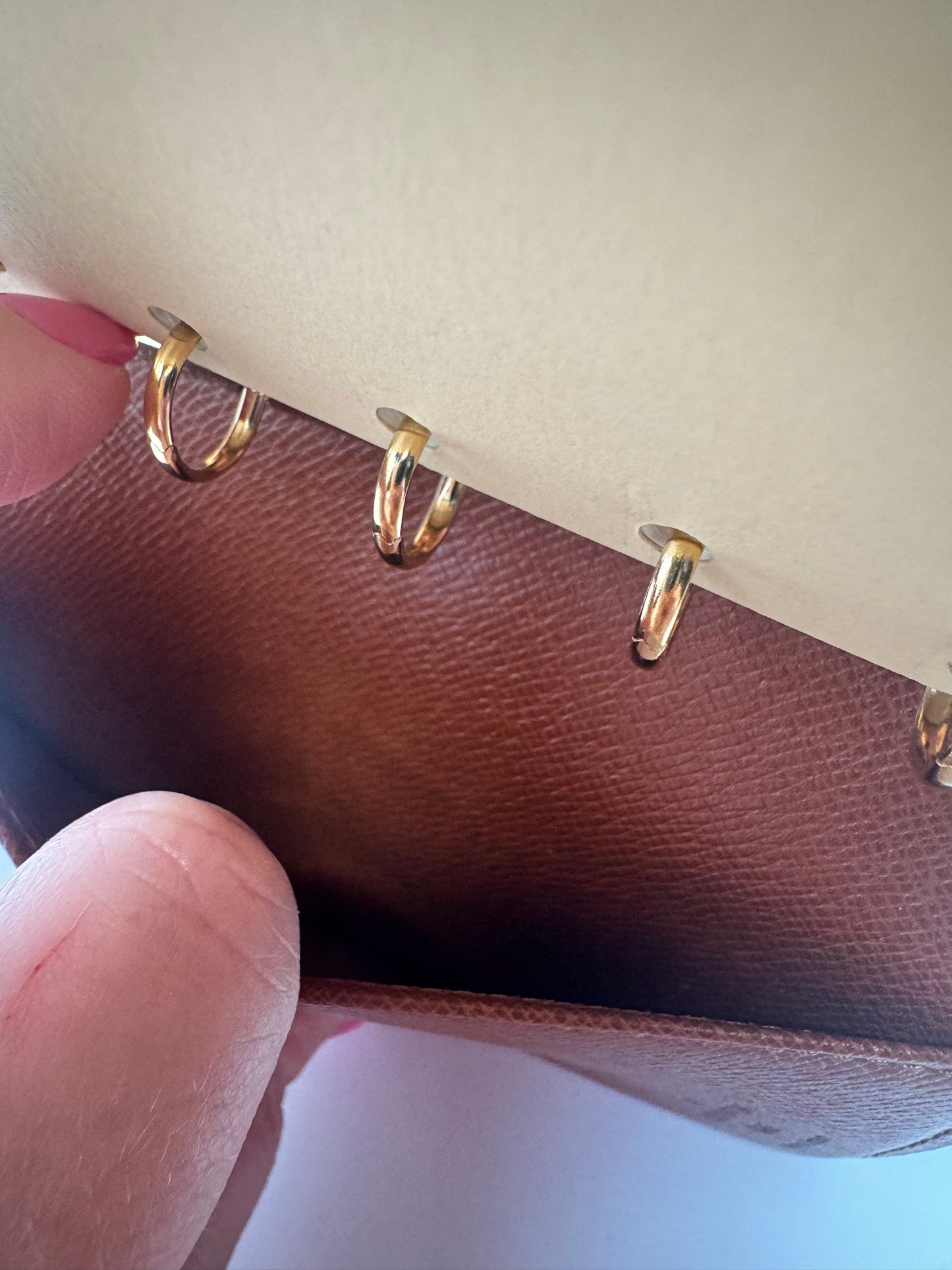 Louis Vuitton Agenda PM (Small Size)/Passport Holder comes with inserts