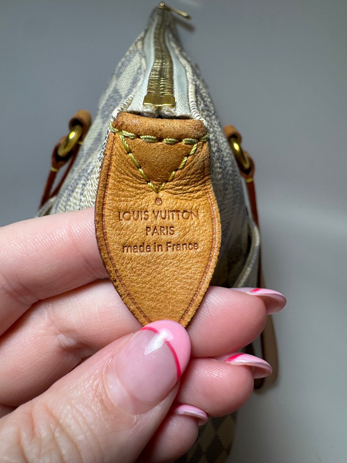 Louis Vuitton Totally MM in Damier Azur Tote Shoulder Bag