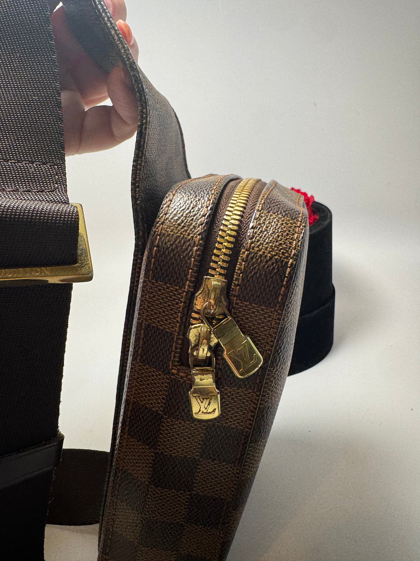 Louis Vuitton Geronimo Damier Ebene Belt Bag/Bum Bag