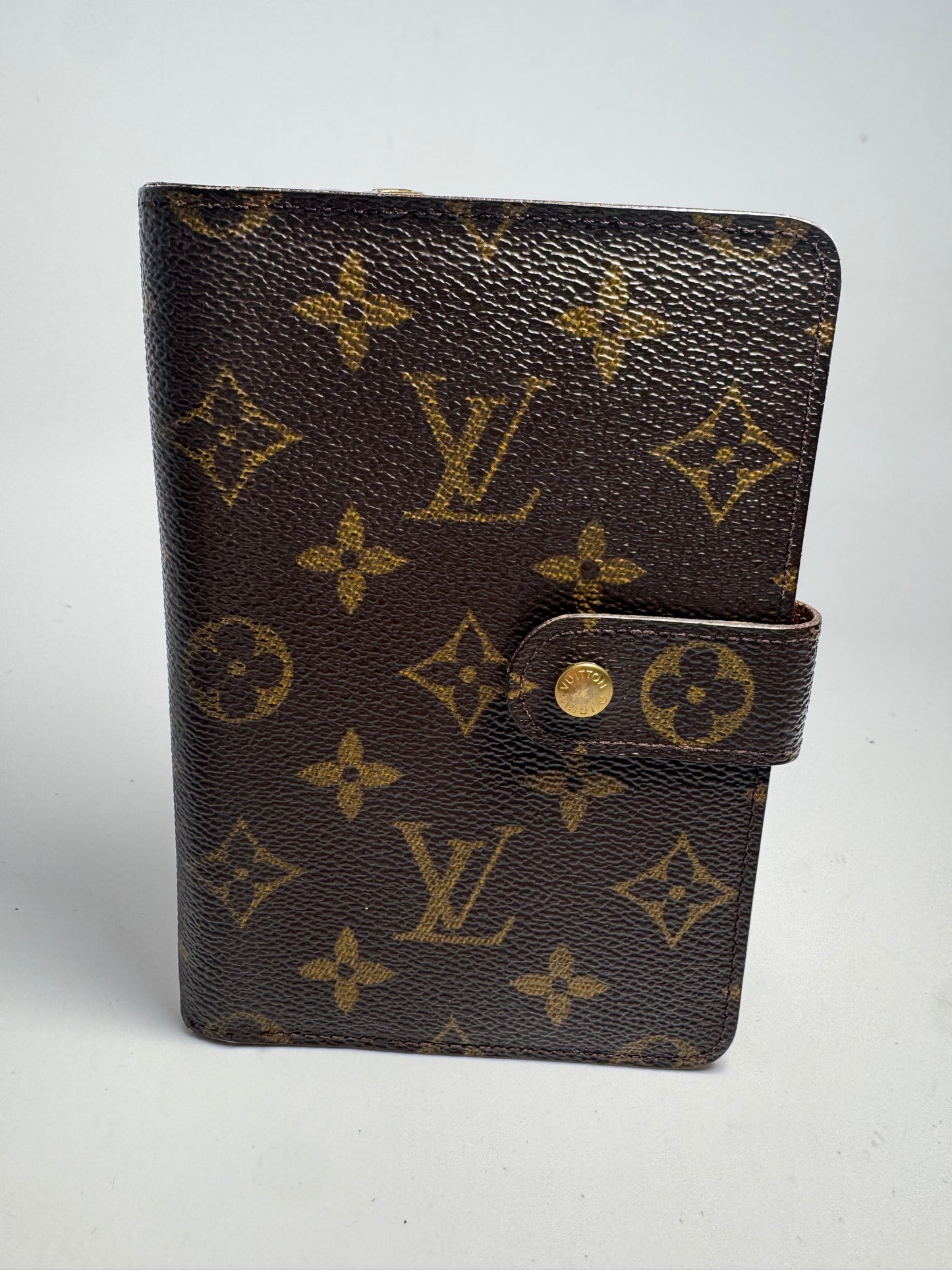 Louis Vuitton Porte Papier Wallet/Passport Holder in Monogram Made in France in December 2000