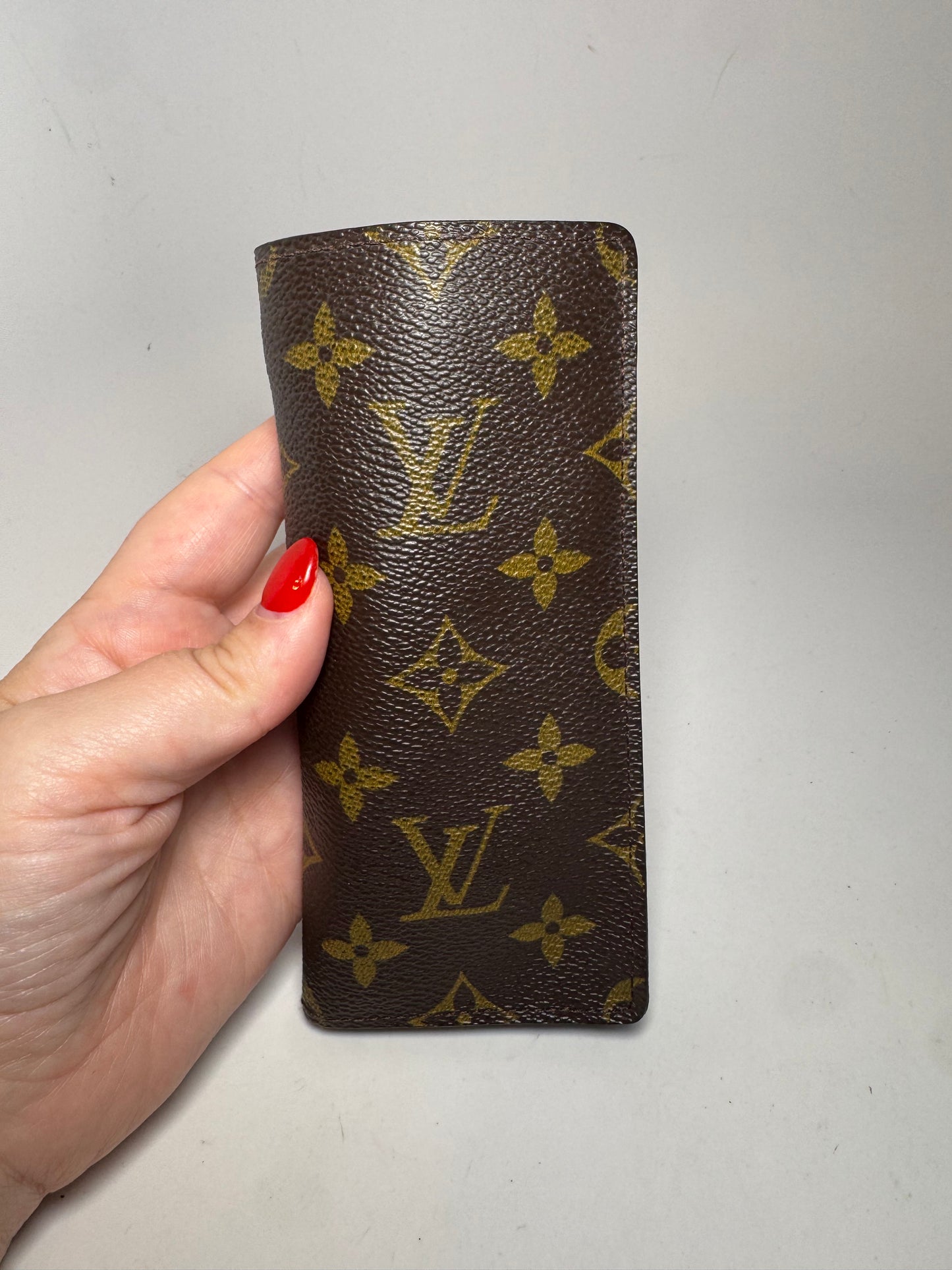 Louis Vuitton Etui Lunette Monogram Sunglasses Case Made in November 1996 in France